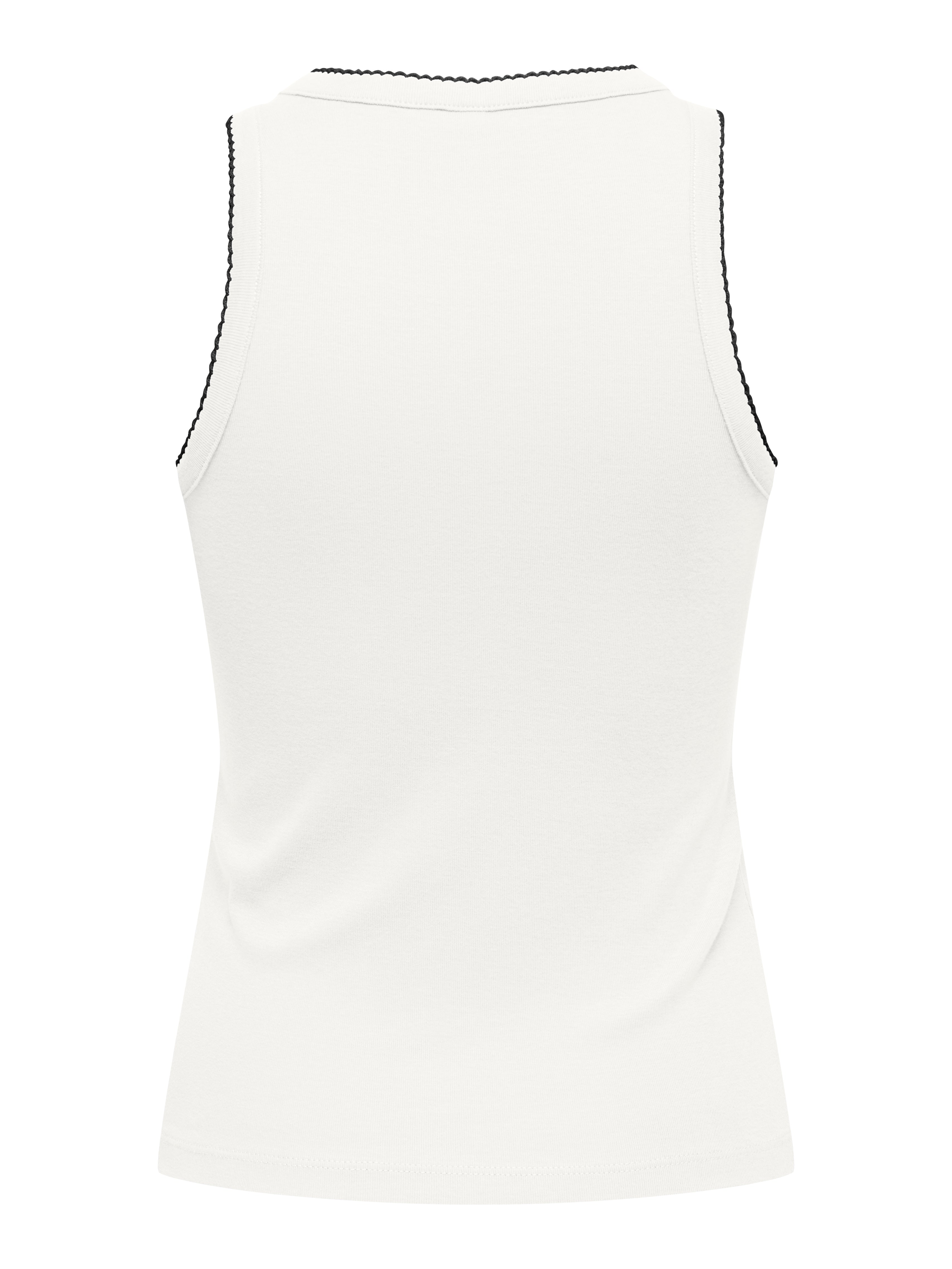Only Damen Tops Cloud Dancer/St