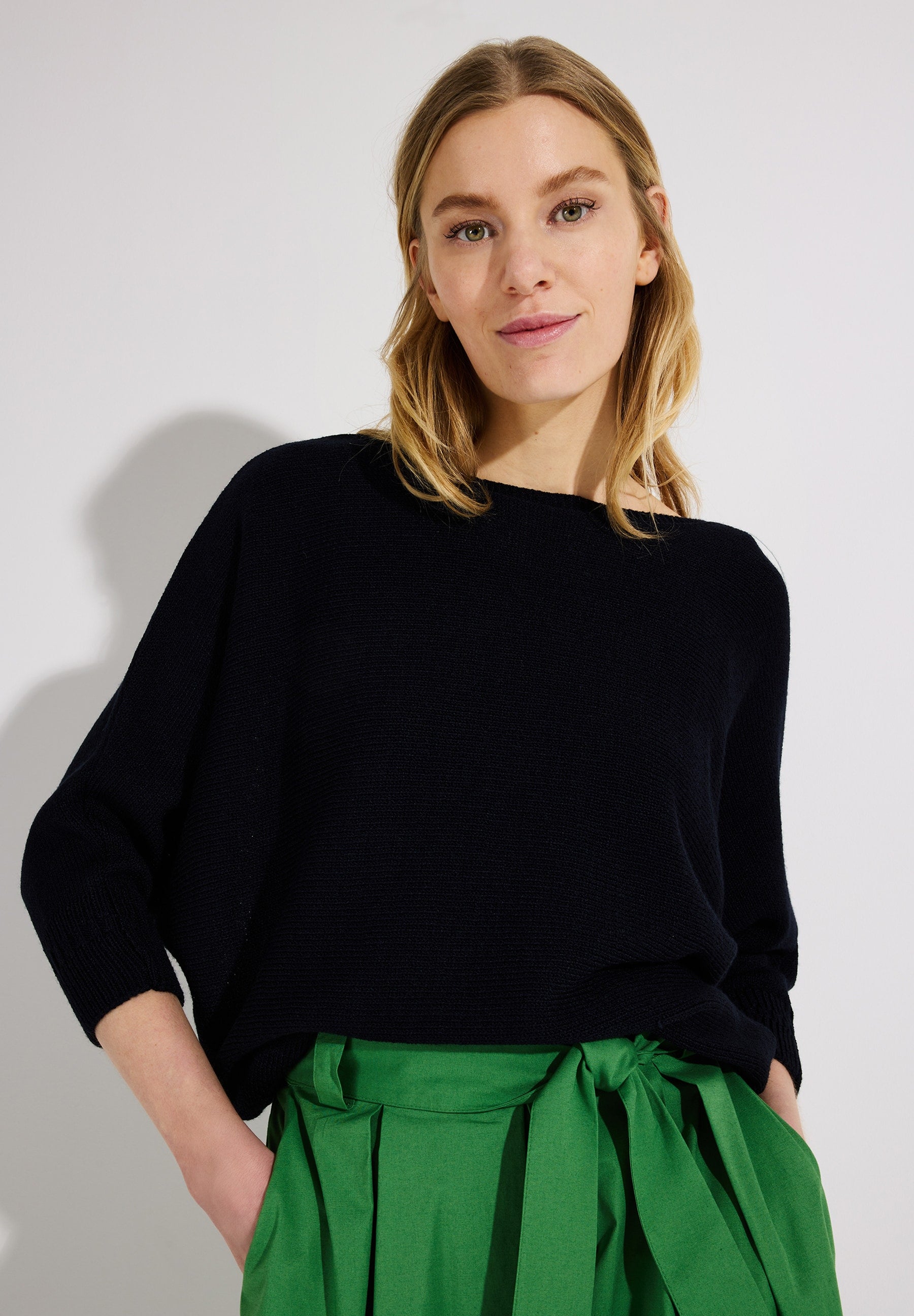 More & More Damen Pullover  Marine