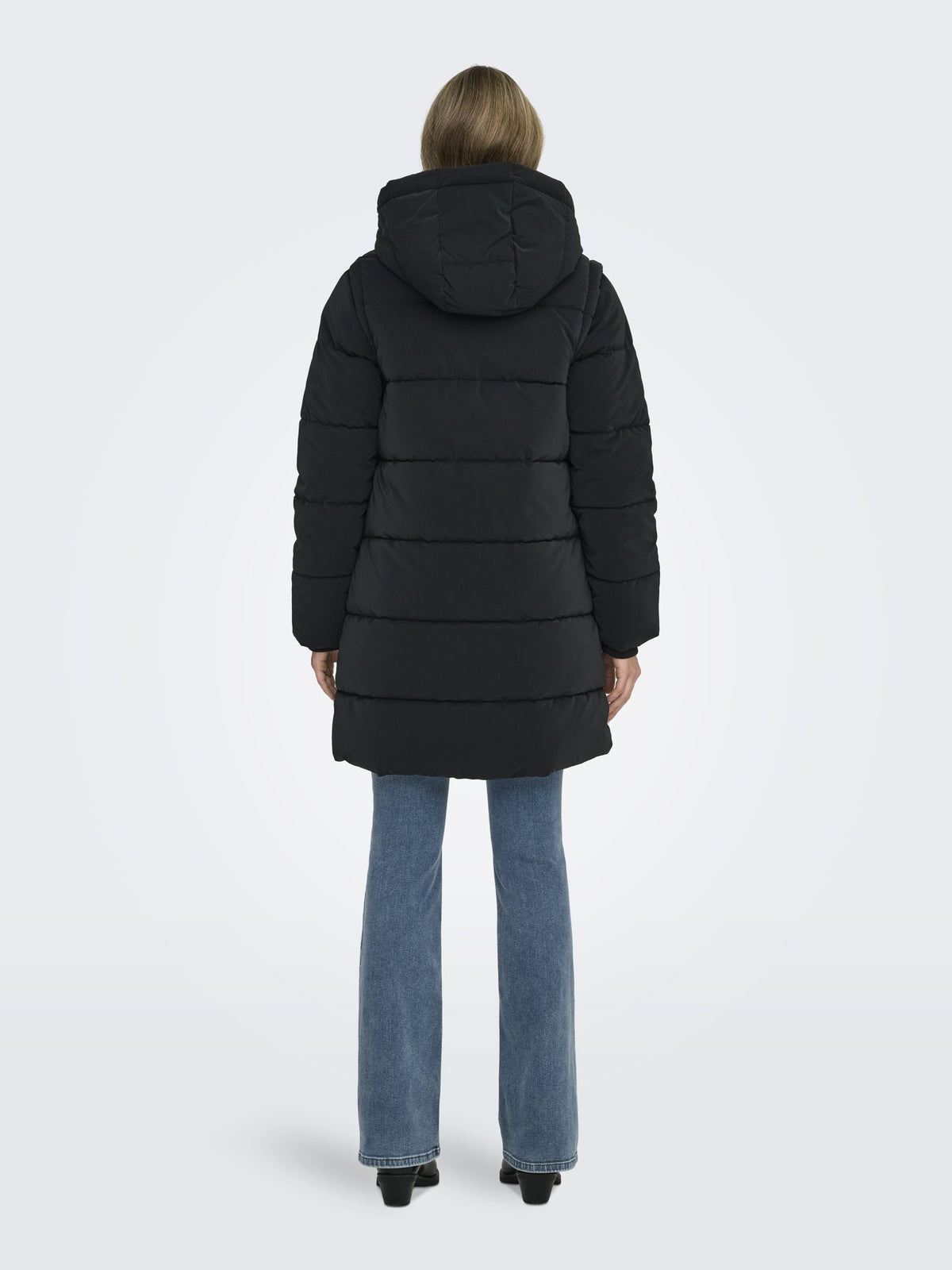Only Damen Jacken Black/W. Silver