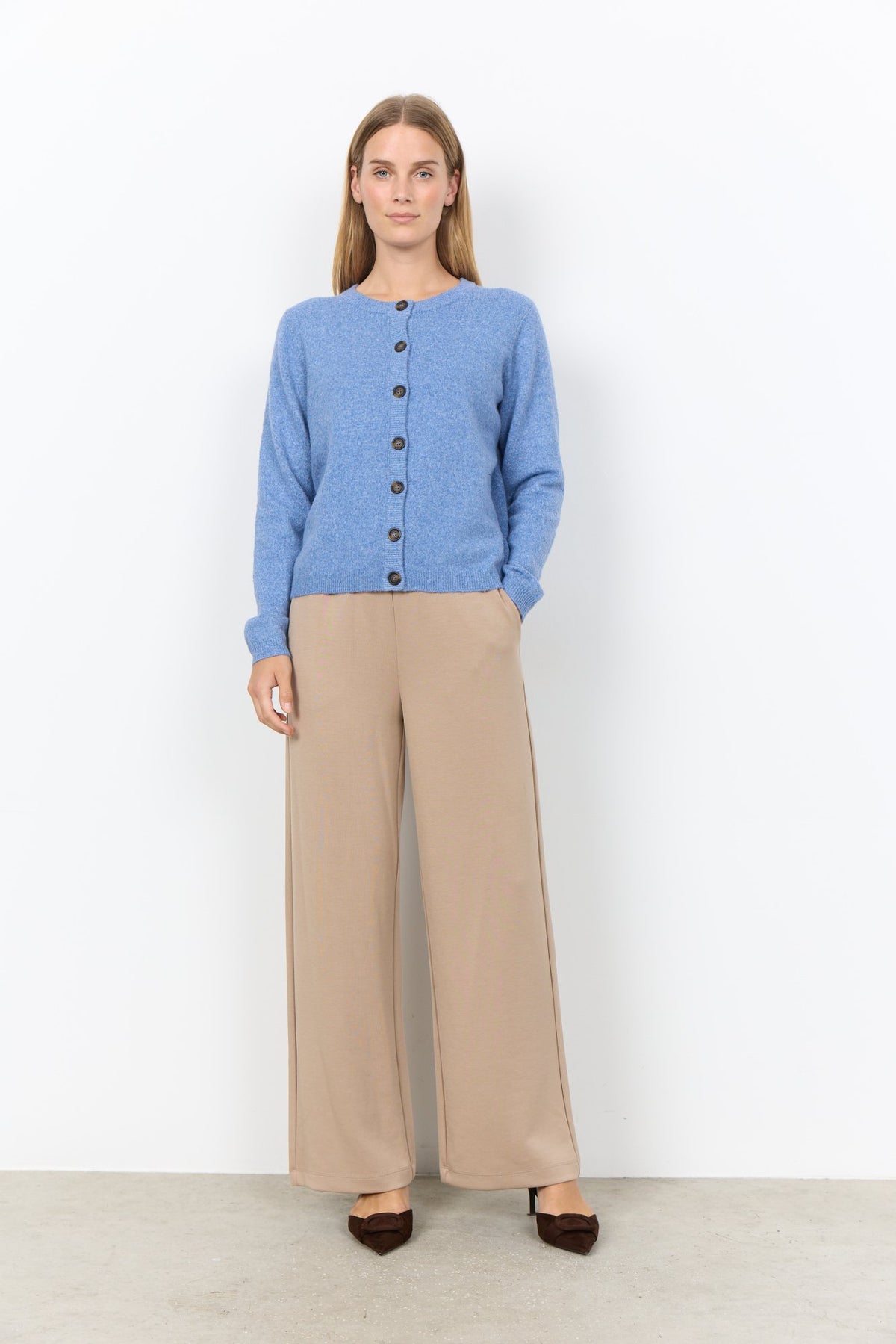 Soya Concept Damen Strickjacken Tempest Melange