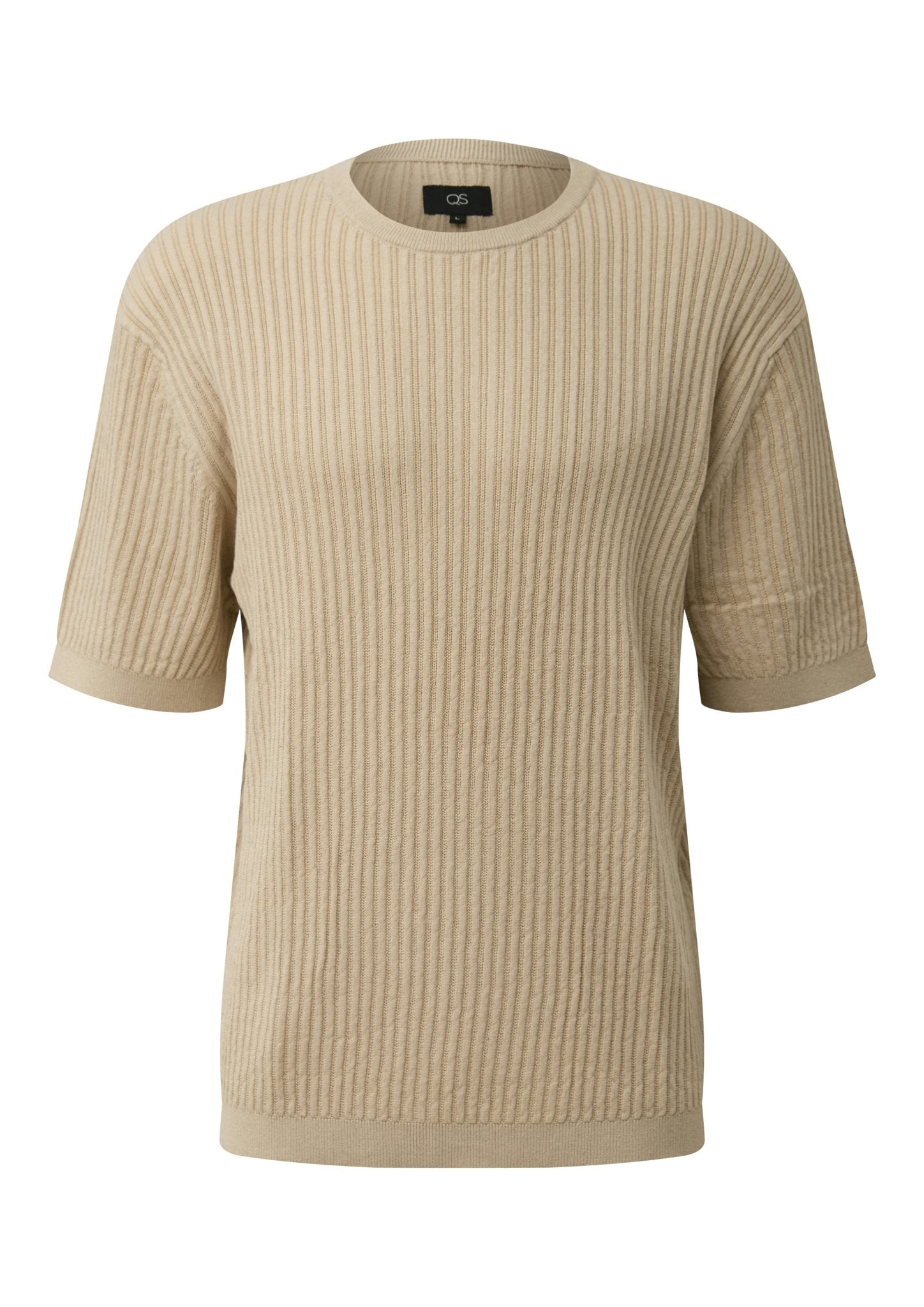 QS by S.Oliver Herren T-Shirts kurz Grey/Black