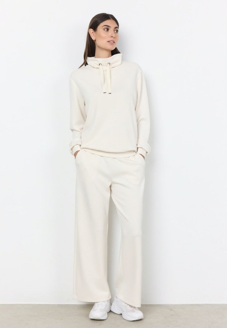 Soya Concept Damen Hosen Cream