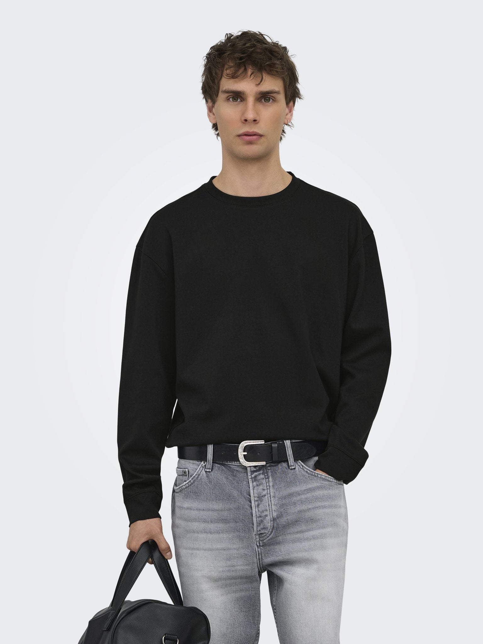 Only & Sons Herren T-Shirts kurz Black