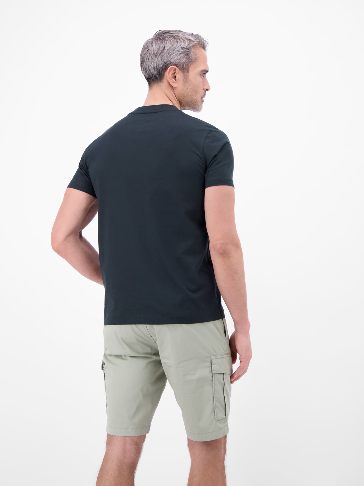 Lerros Herren T-Shirts kurz Classic Navy