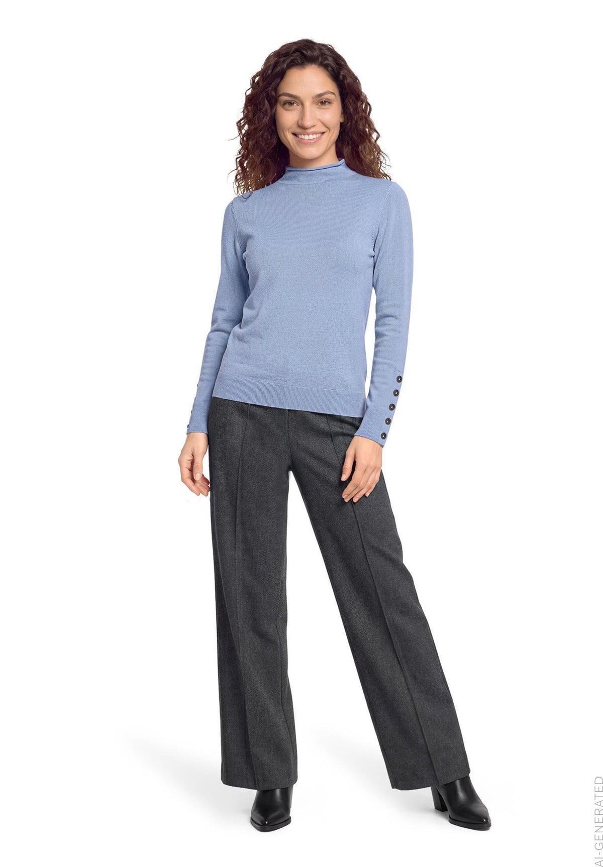 Cartoon Damen Pullover Flint Stone