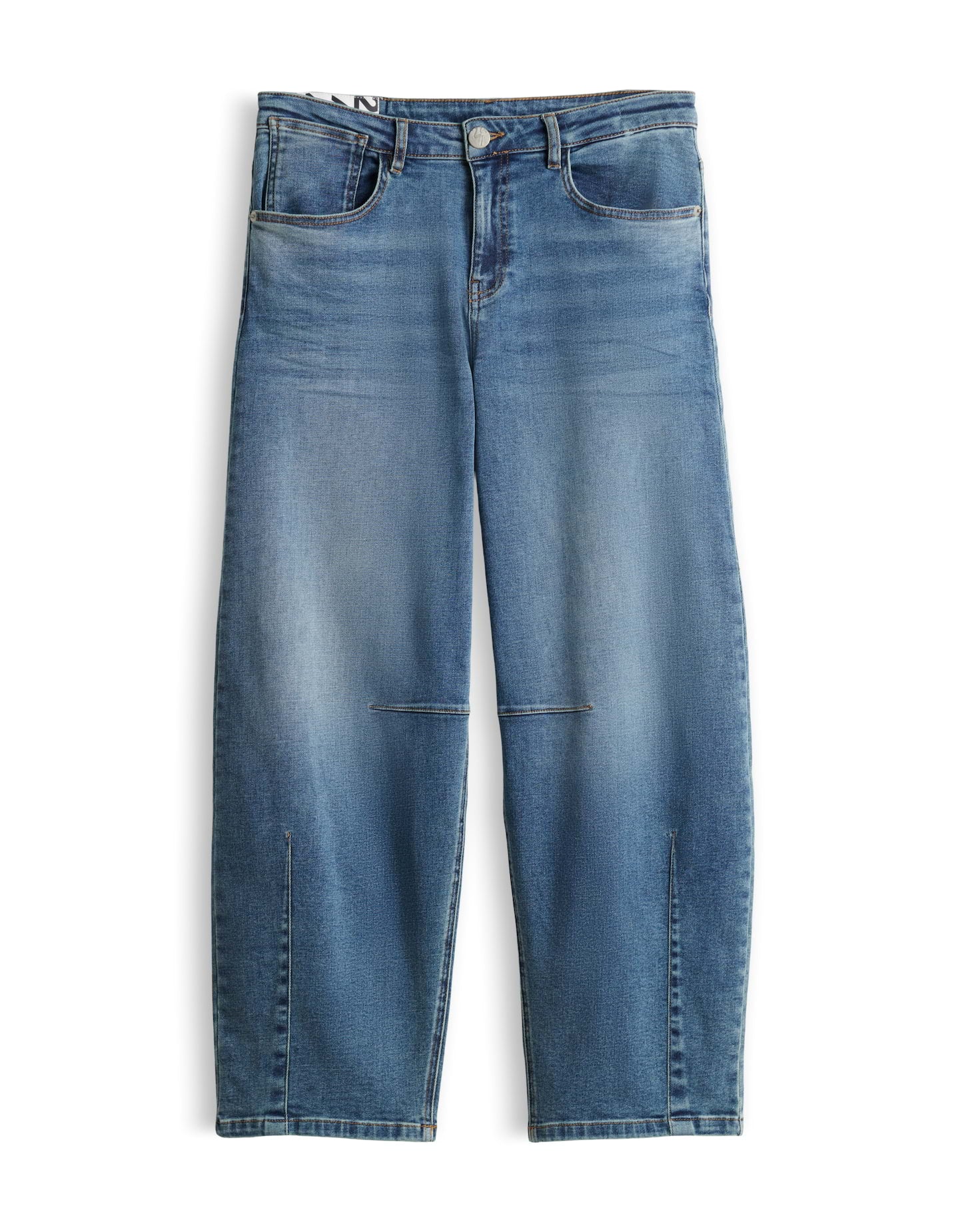 Opus Damen Jeans Mid Blue
