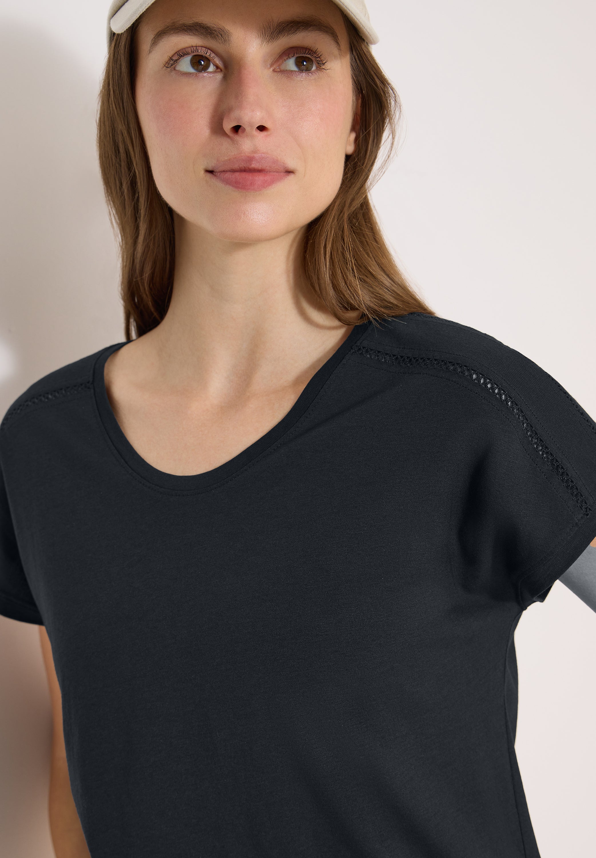 Cecil Damen T-Shirts Palm Bree