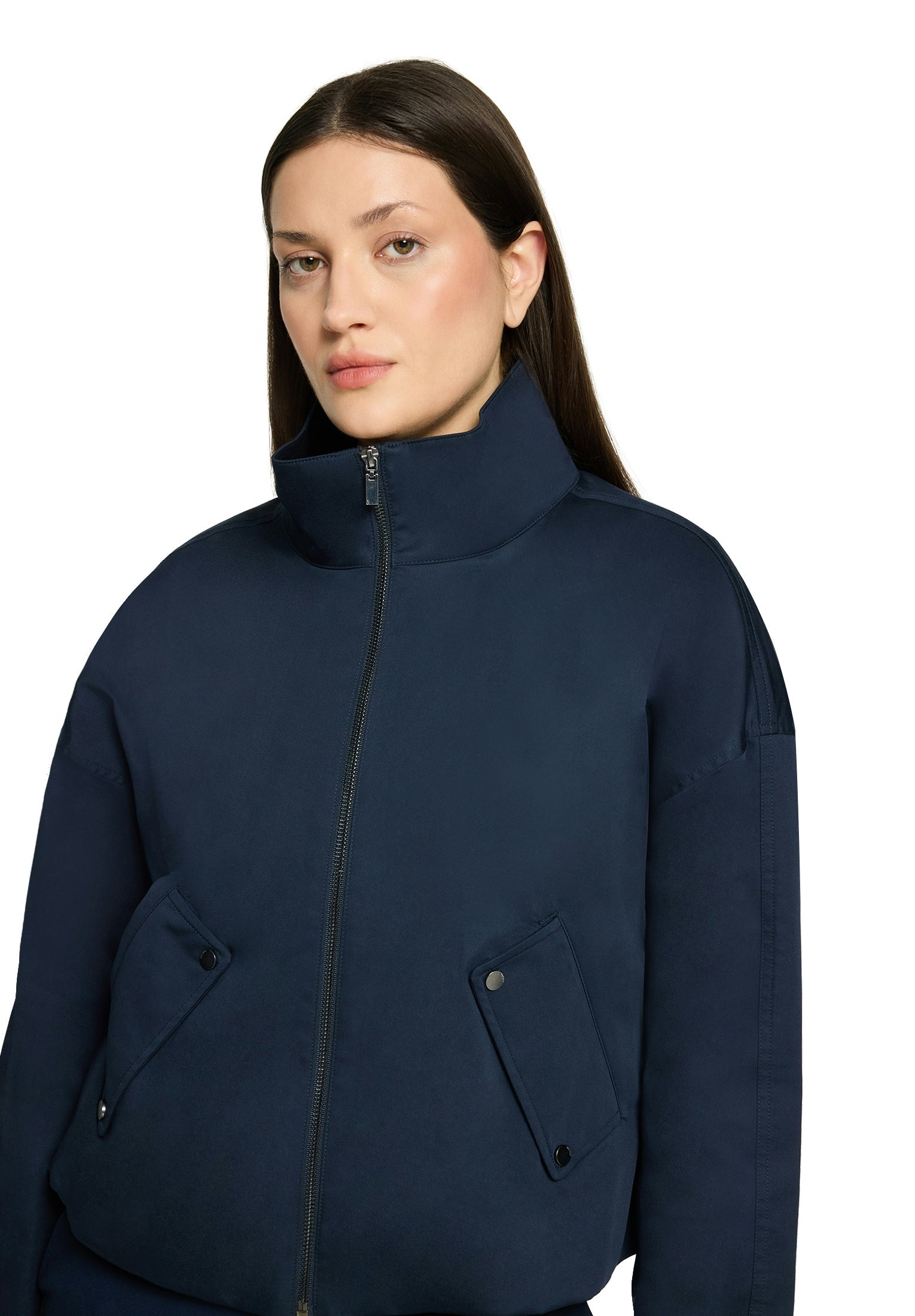 Betty & Co Damen Strickjacken Navy Blue