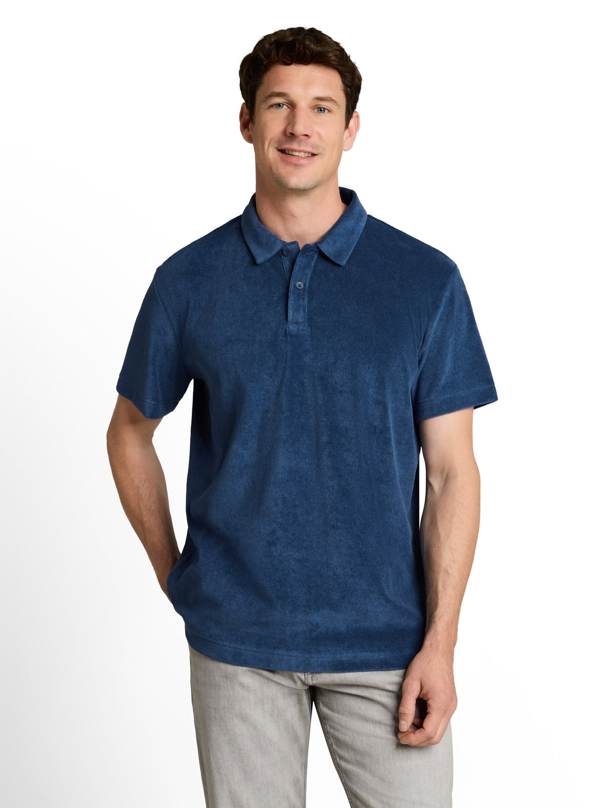 Tom Tailor Herren Polo-Shirts Dark Duck Blue
