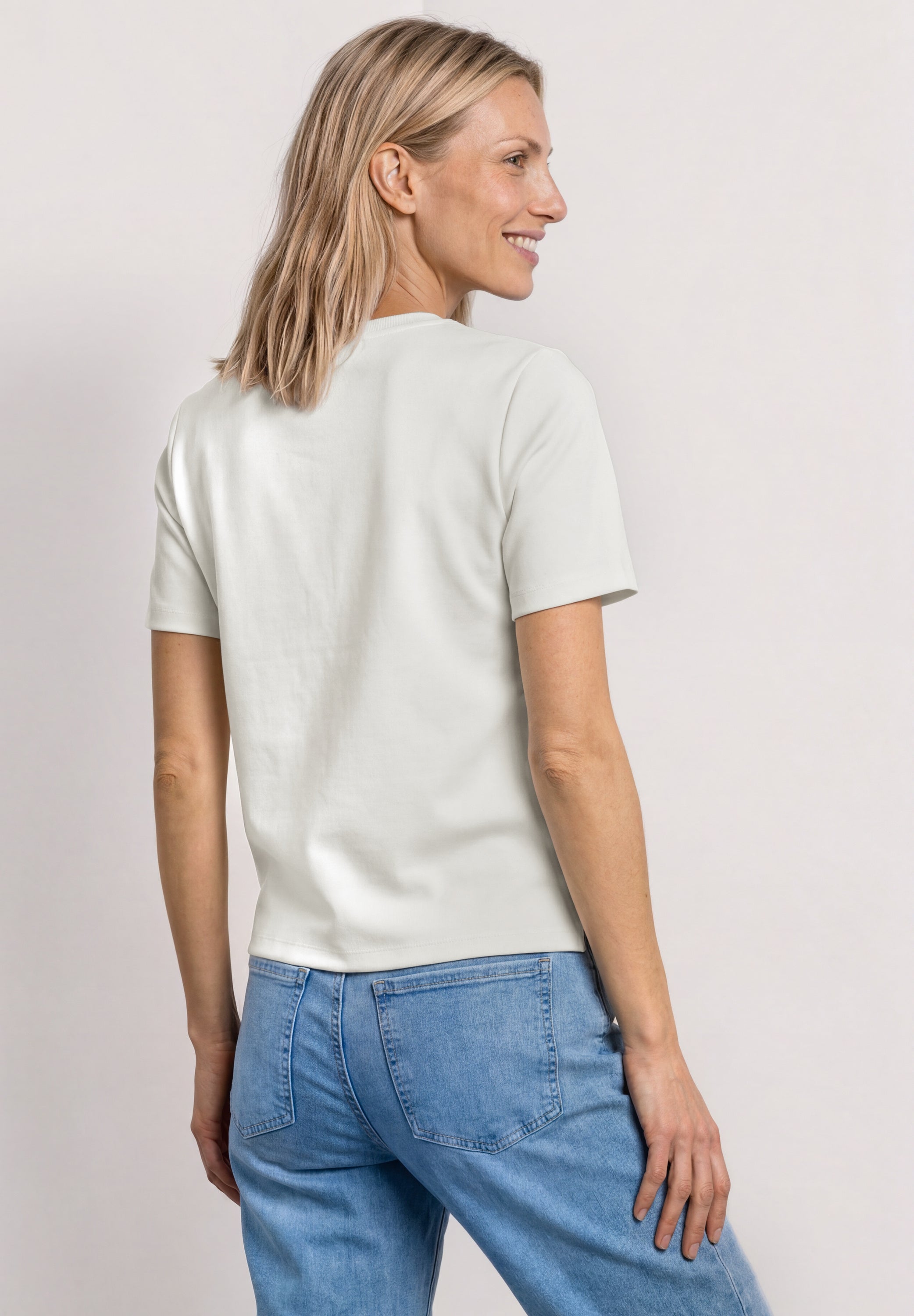 Street One Damen T-Shirts  Off White