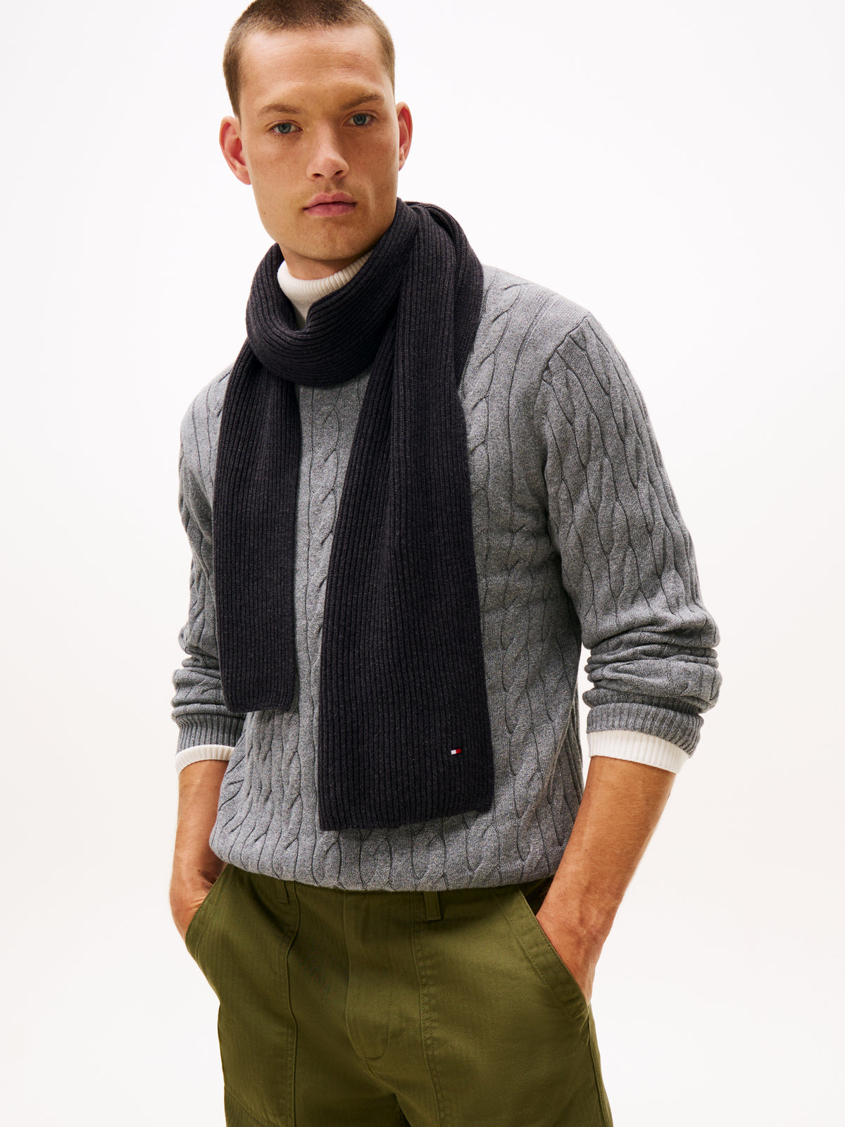 Tommy Hilfiger Herren Accessoires Pa Grey