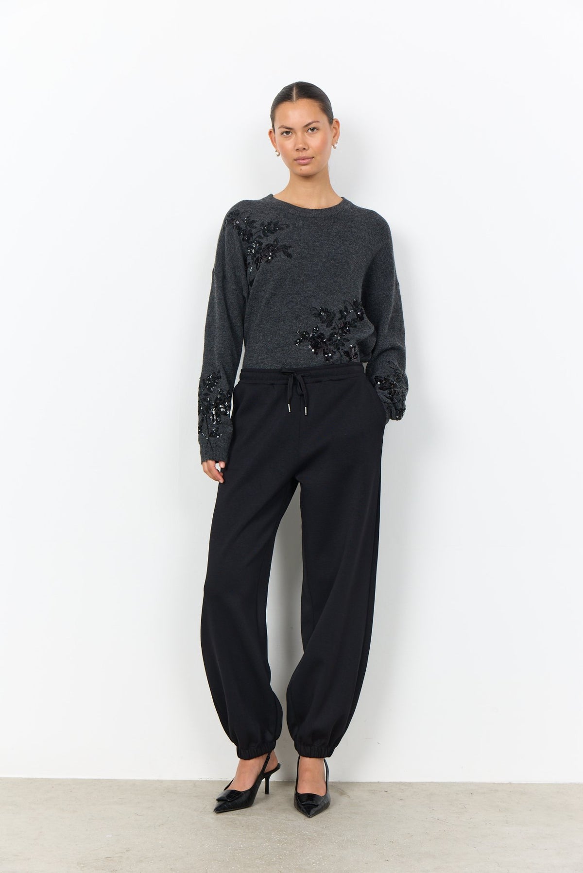 Soya Concept Damen Pullover Dark Earth Mela