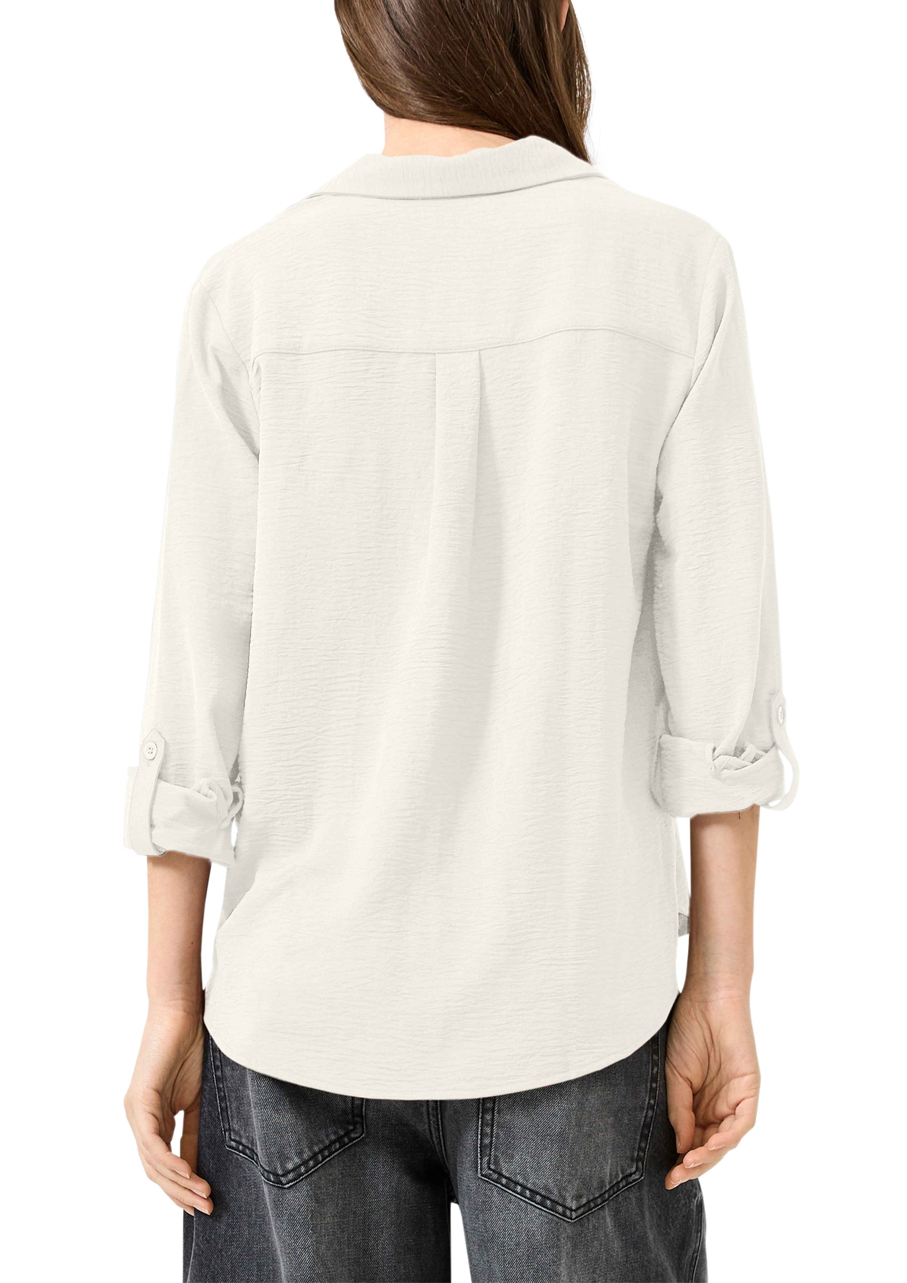 QS by S.Oliver Damen Blusen  White