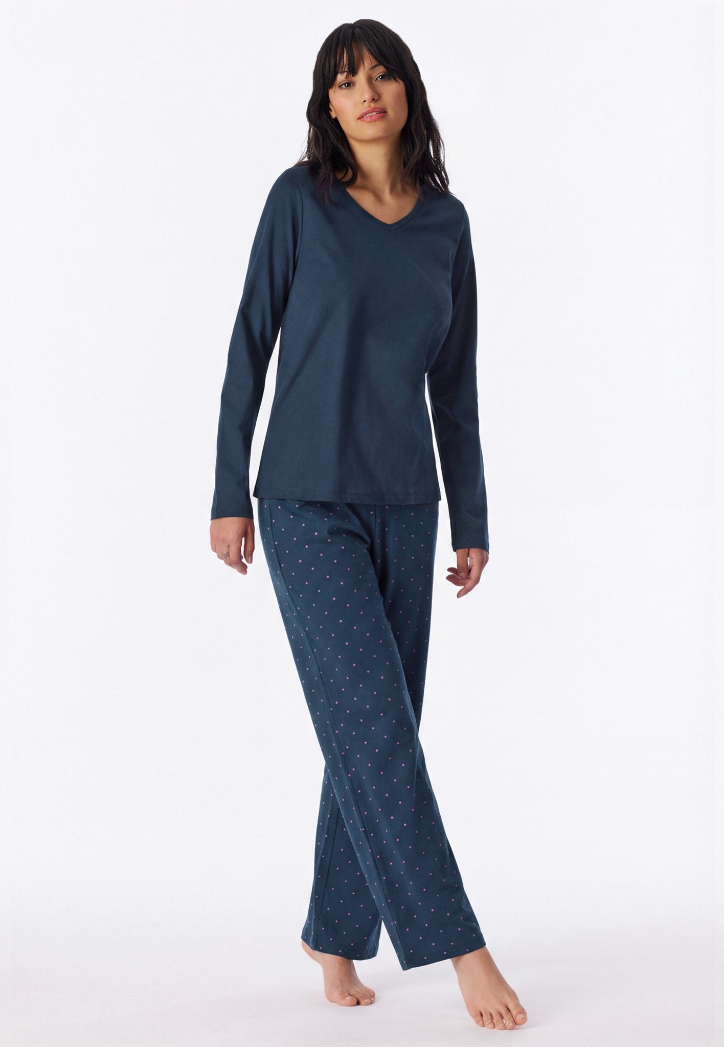 Schiesser Schlafanzug Deep Blue