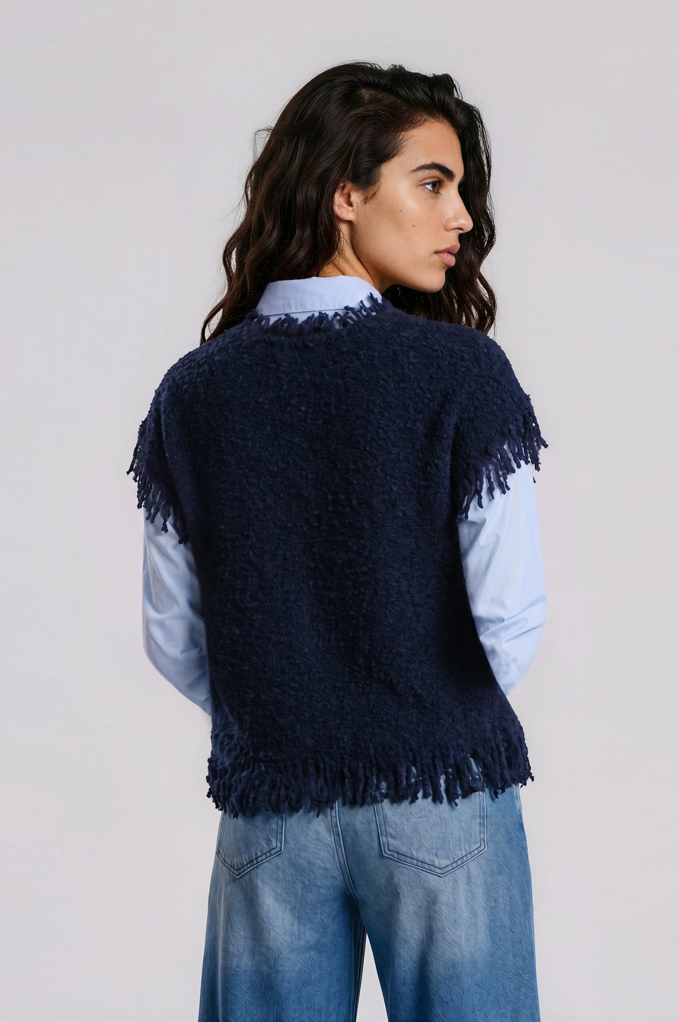 Milano Damen Indoorwesten Navy