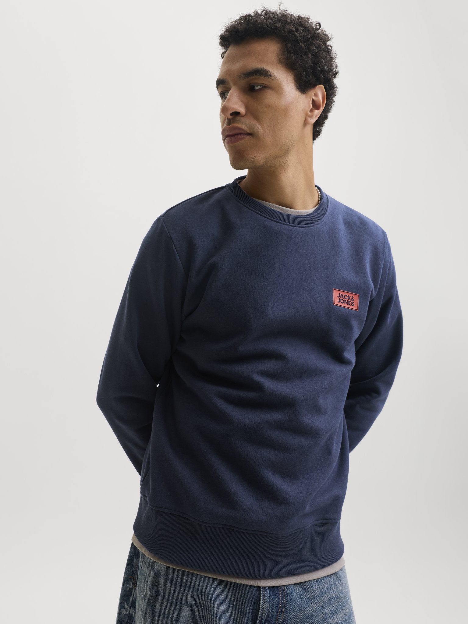 Jack & Jones Herren Sweatshirts Navy Blazer