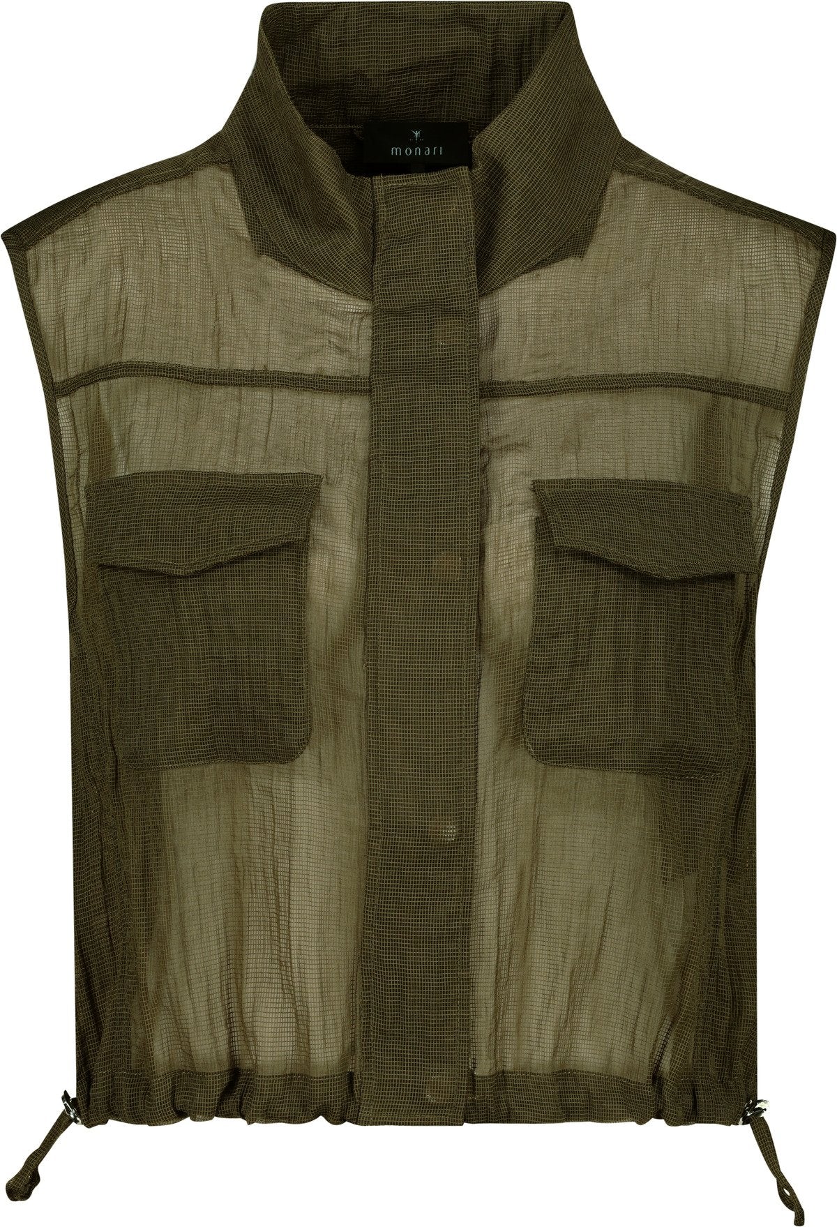Monari Damen Indoorwesten  Olive