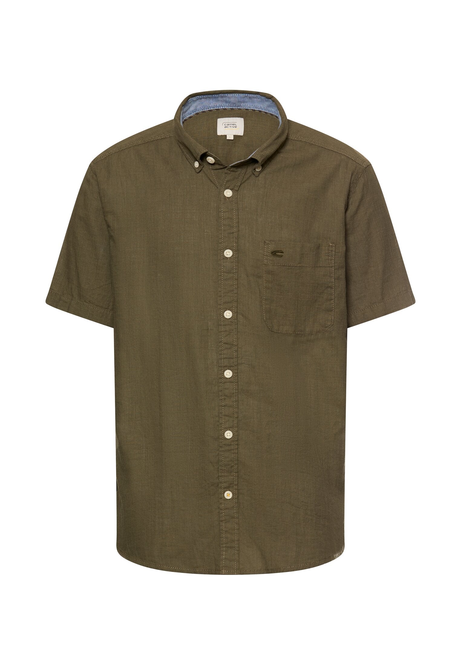 Camel active Herren Hemden kurz  Deep Olive