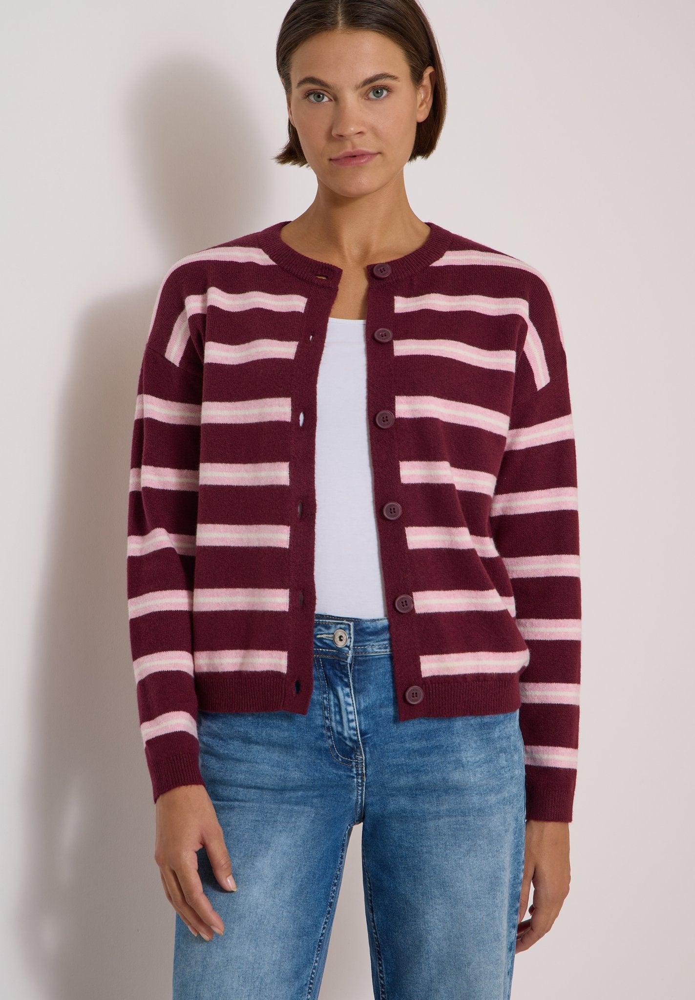 Cecil Damen Strickjacken  Red Wine