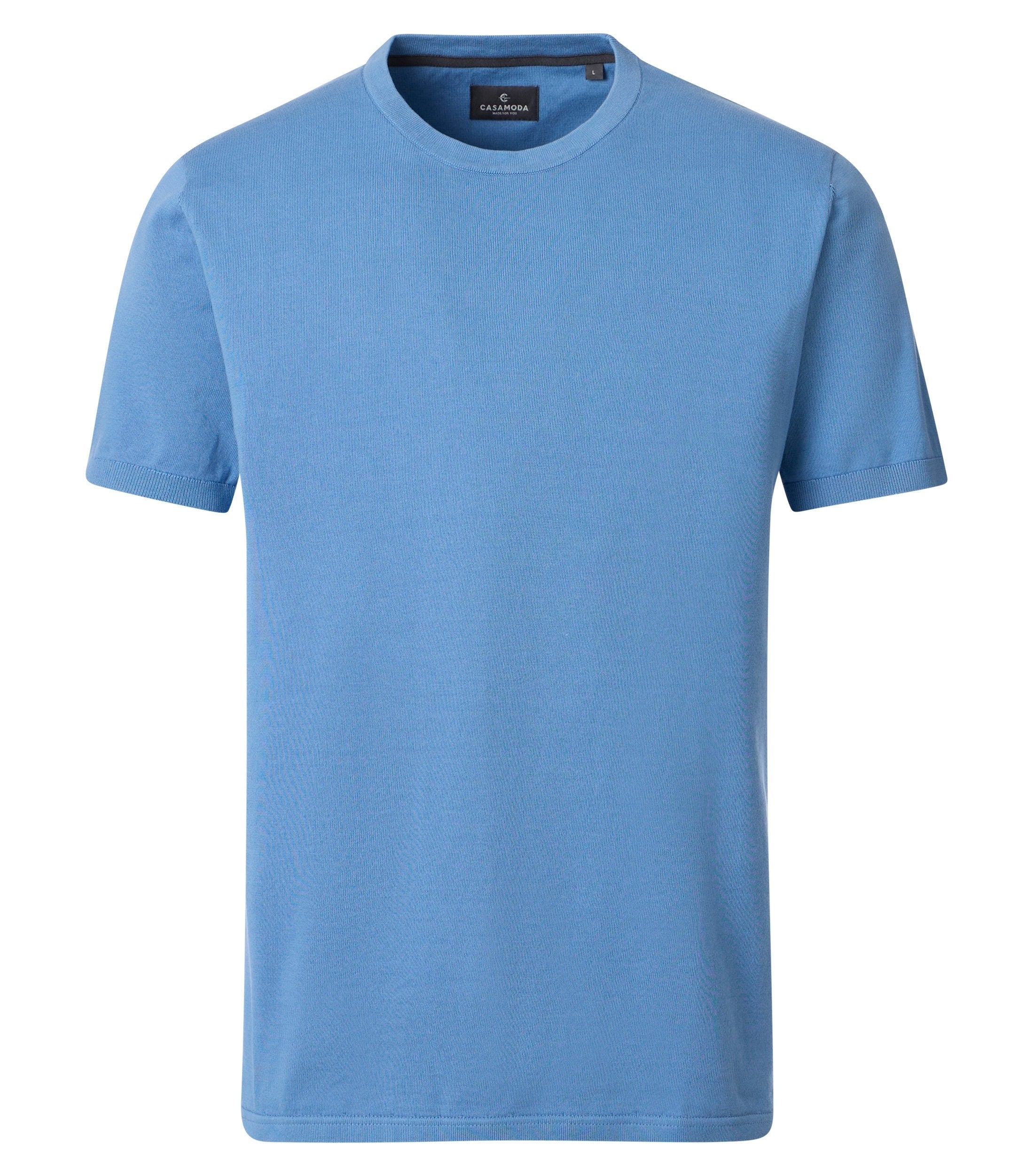Casa Moda Herren T-Shirts kurz  Blau