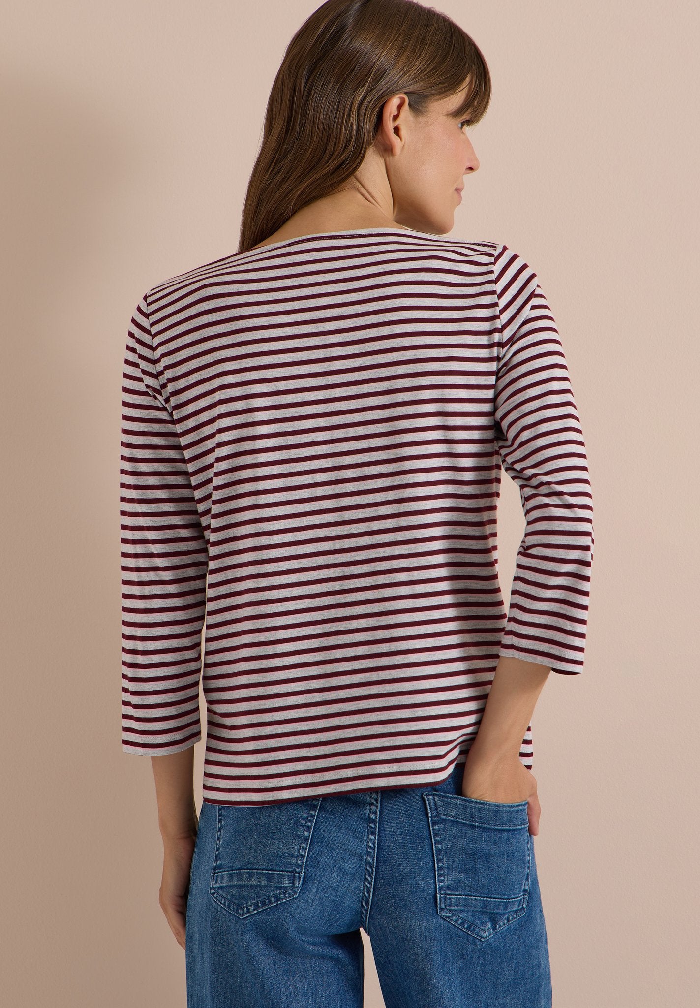 Cecil Damen T-Shirts Light Gre