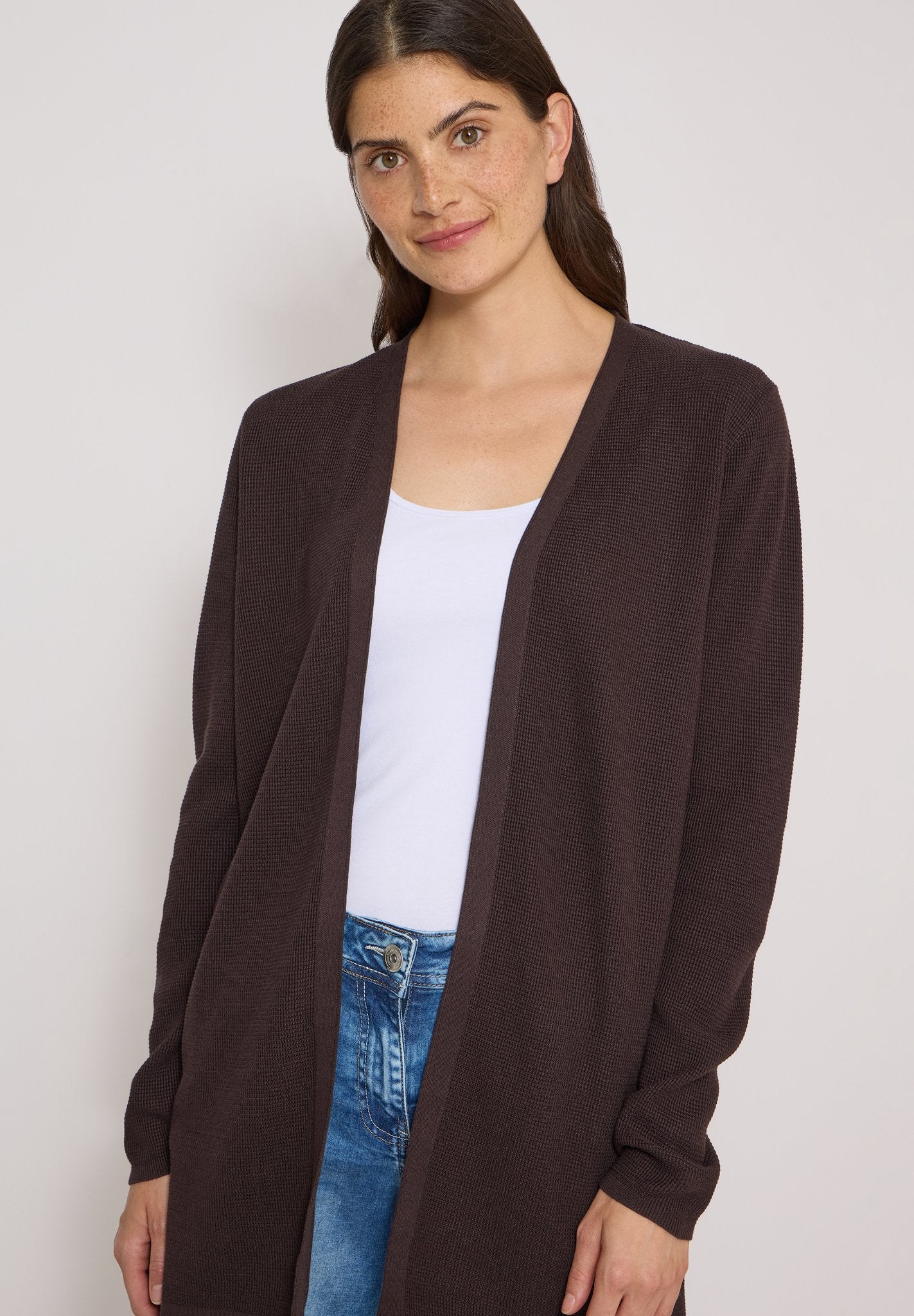 Cecil Damen Strickjacken  Truffle B