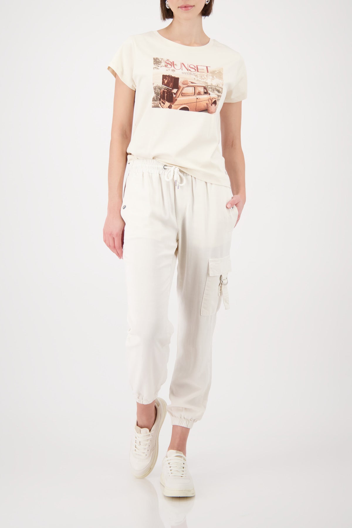 Monari Damen T-Shirts Marble