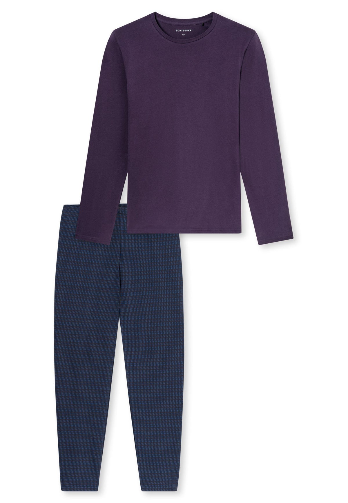 Schiesser Herren Aubergine