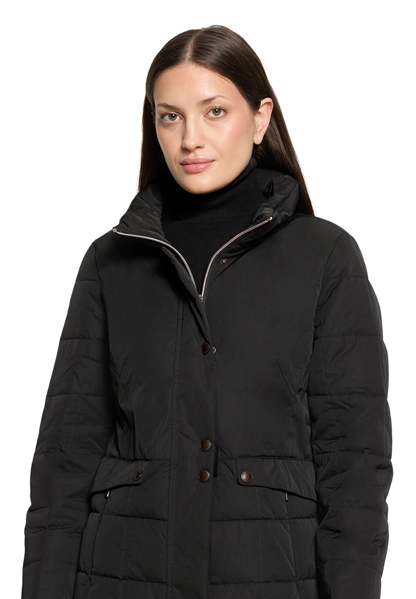 Gil Bret Damen Mantel  Jet Black