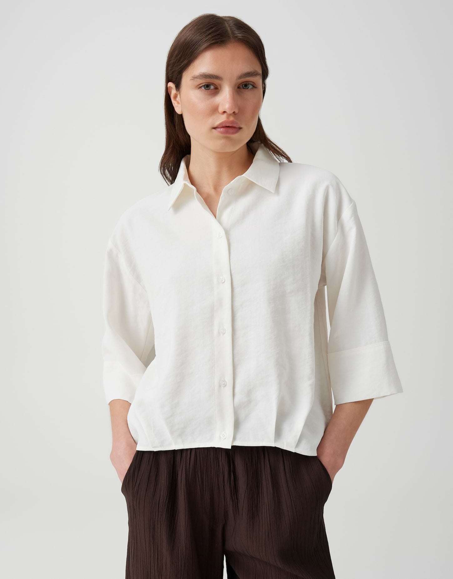 Opus Damen Blusen Milk