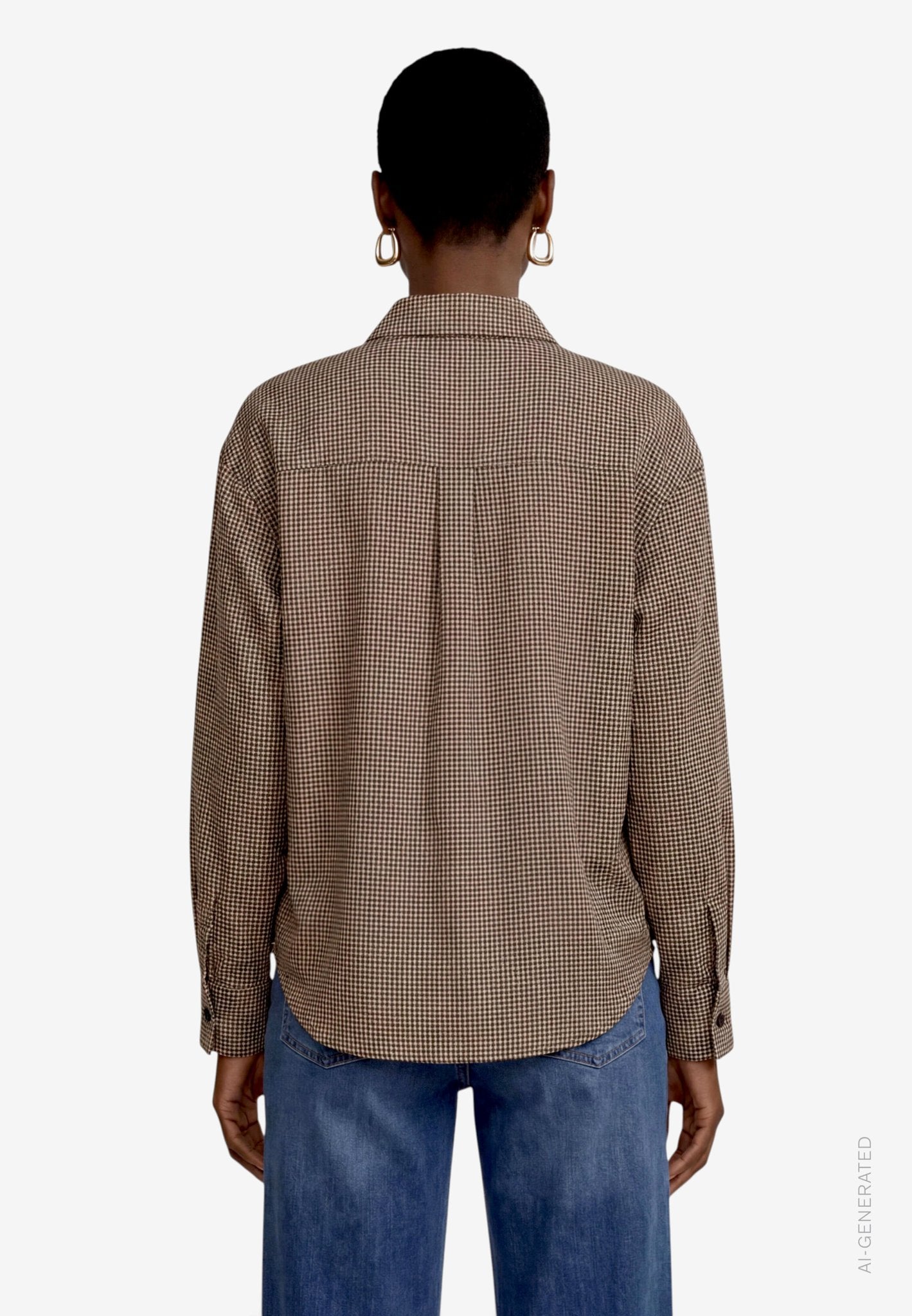 Zero Damen Blusen Beige/Brown