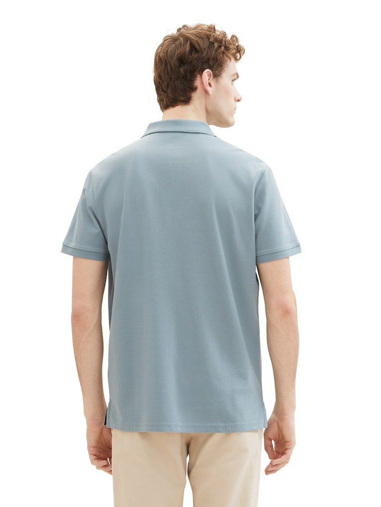Tom Tailor Herren Polo-Shirts Grey Mint