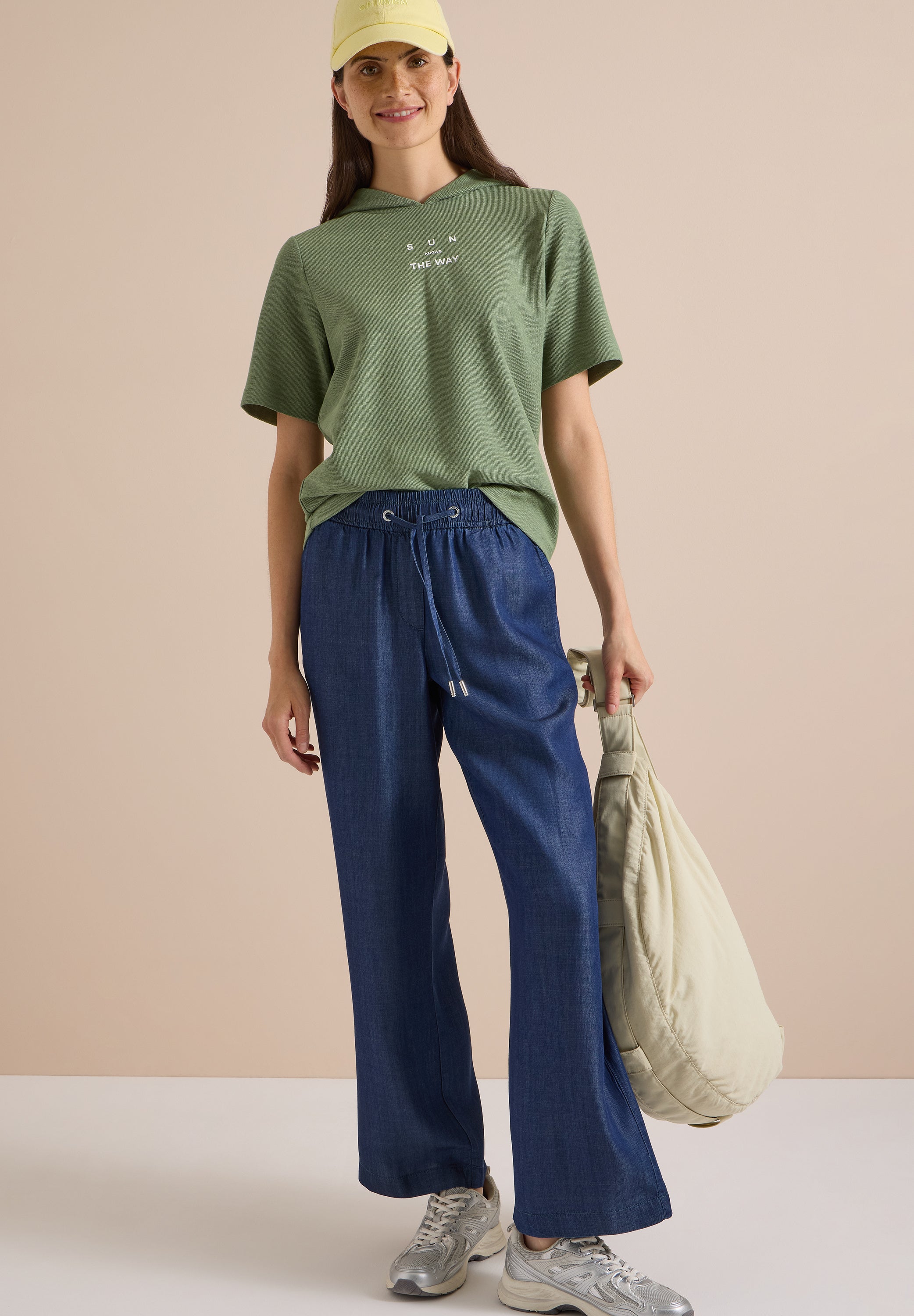 Cecil Damen Hosen  Dark Blue