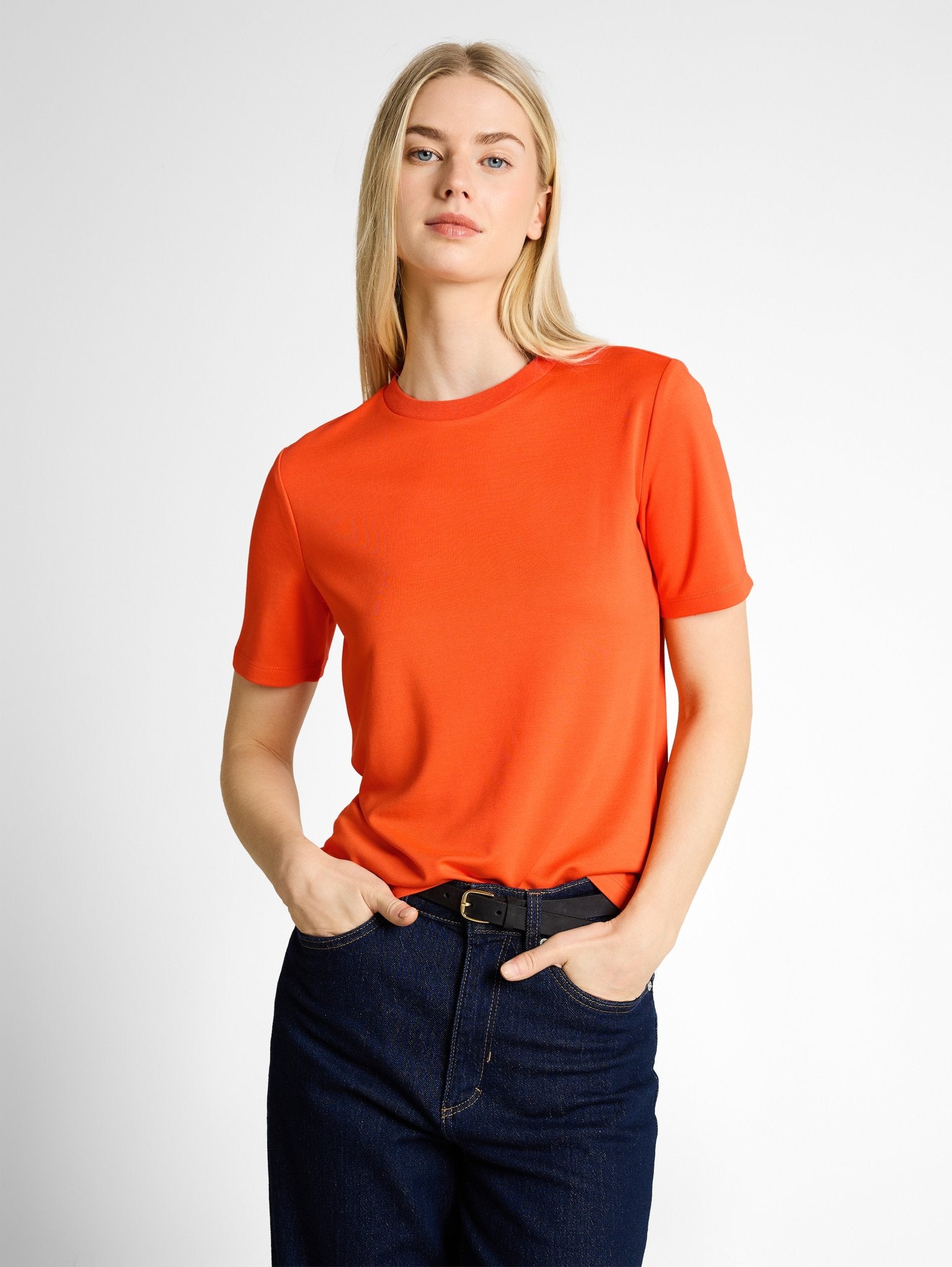 Tom Tailor denim Damen T-Shirts Fiery Orange