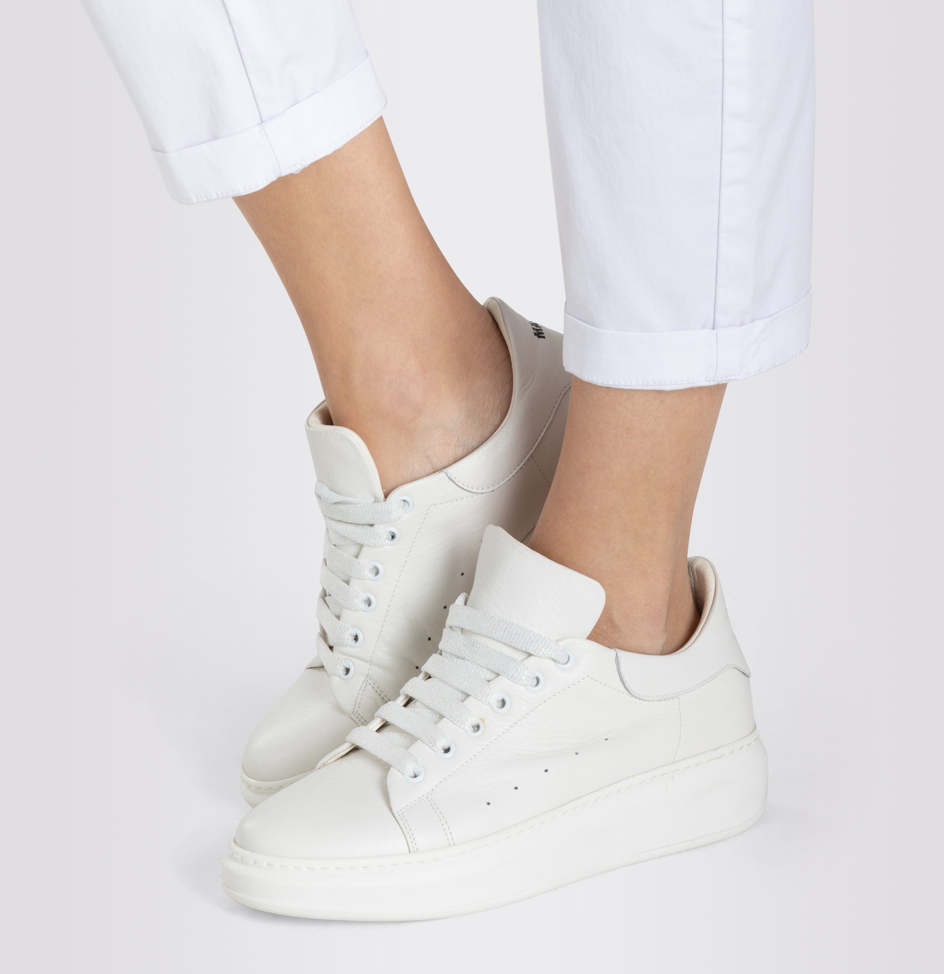 Mac Damen Hosen White