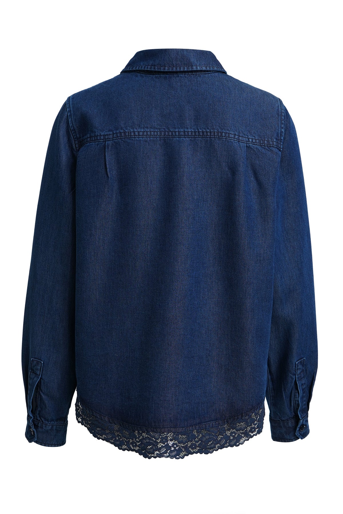 Milano Damen Blusen Dark Denim