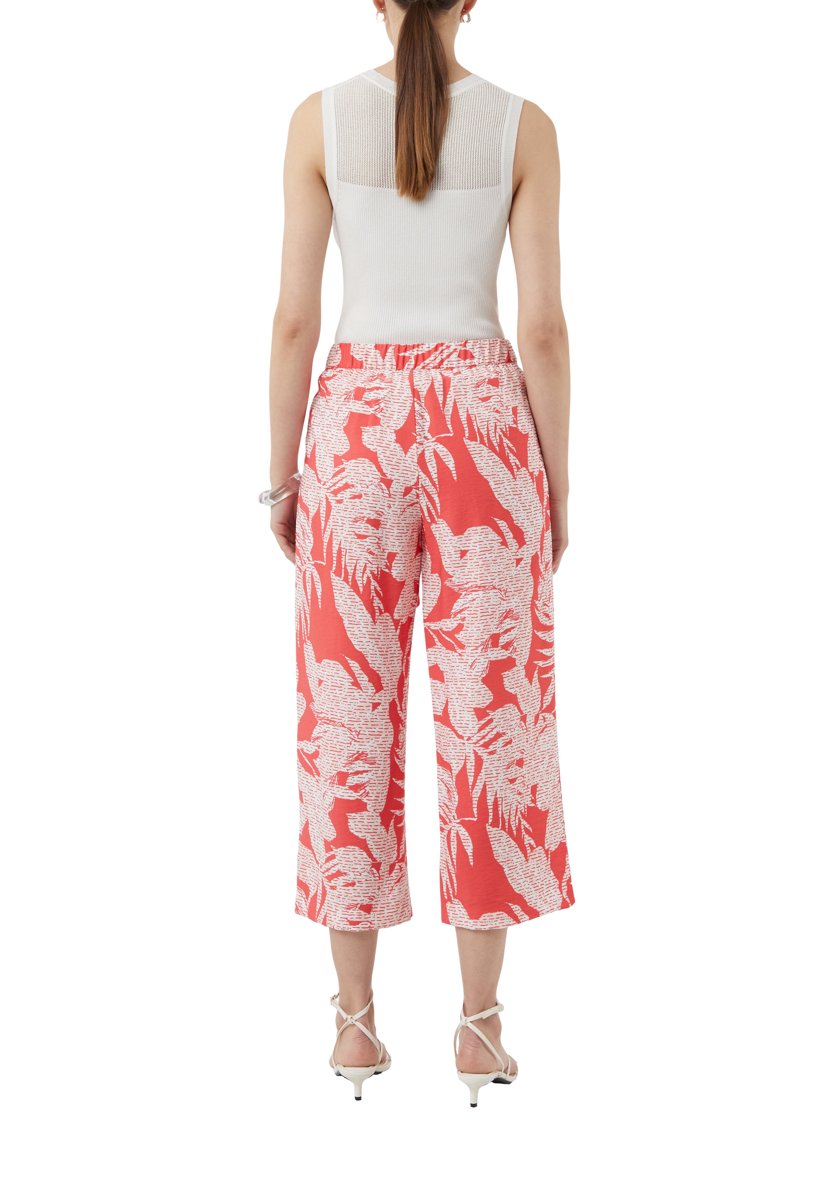 Comma Damen Shorts Lilac/Pink