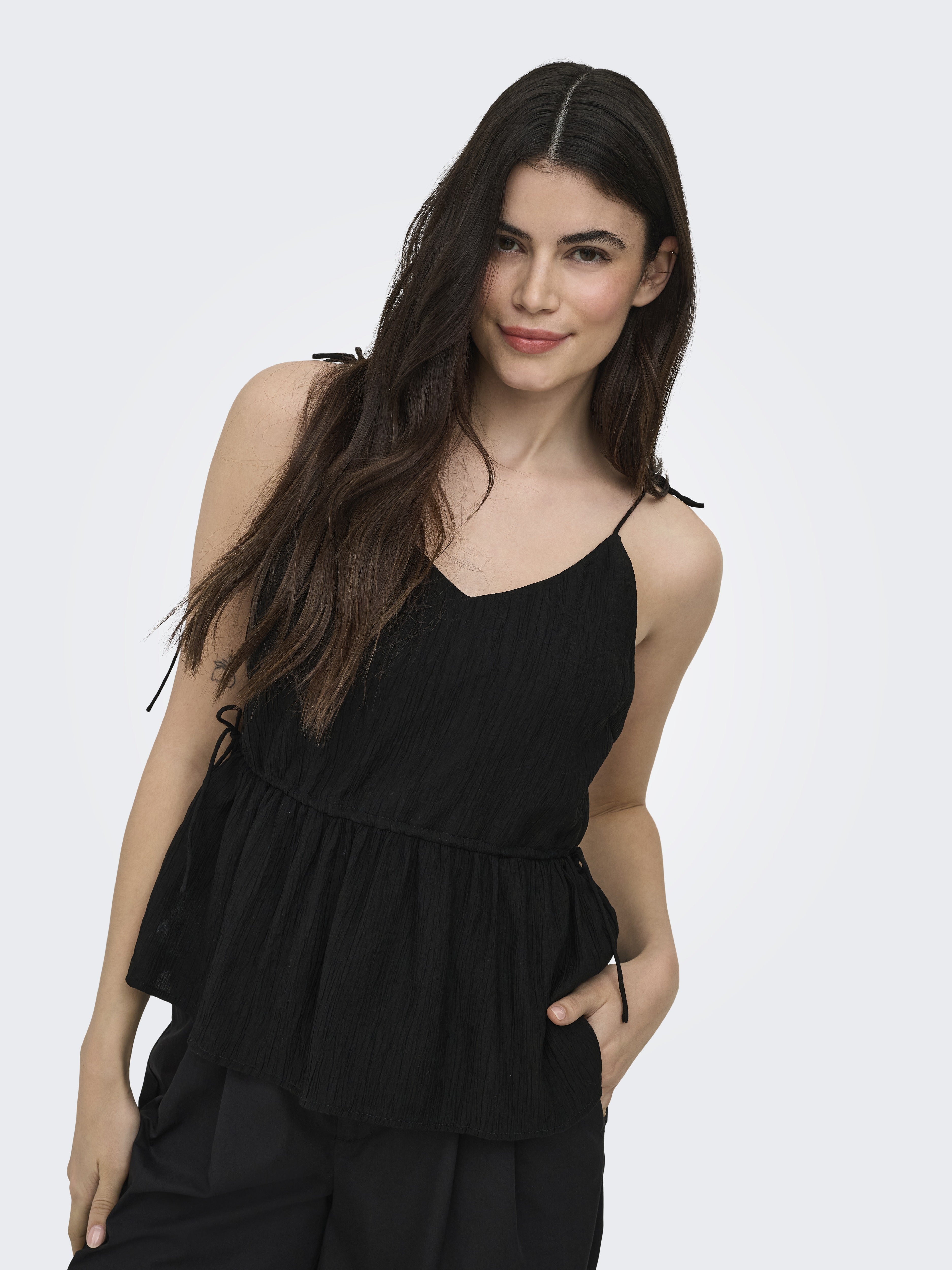 only Damen Tops Black