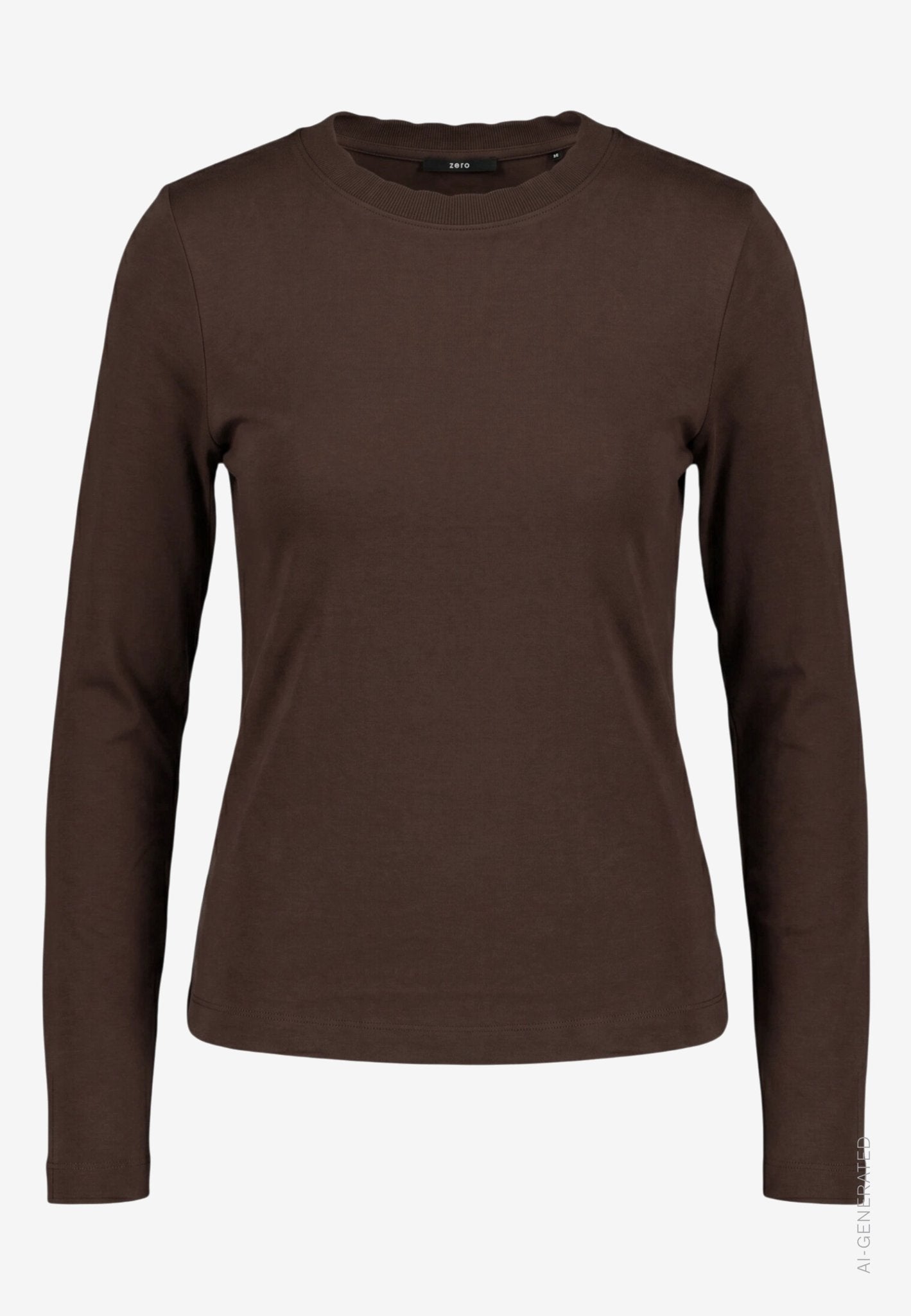 Zero Damen T-Shirts Chocolate Plum