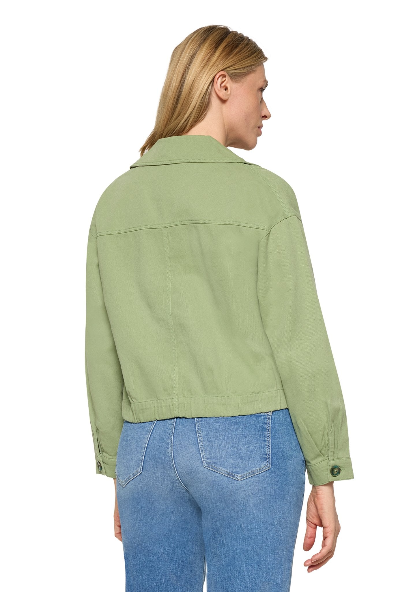 Cartoon Damen Blazer Green Eyes