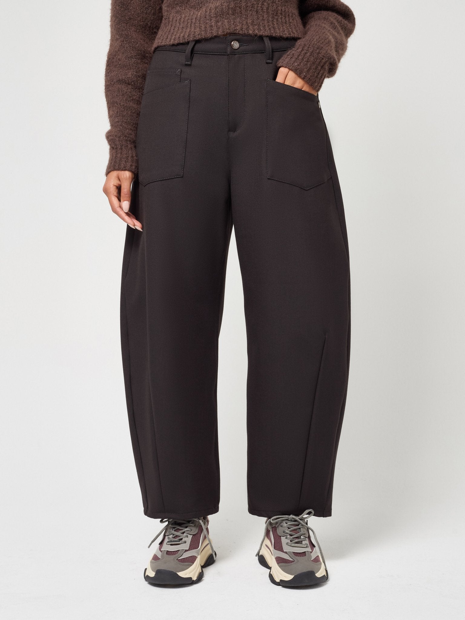 Gang Damen Hosen  Brown