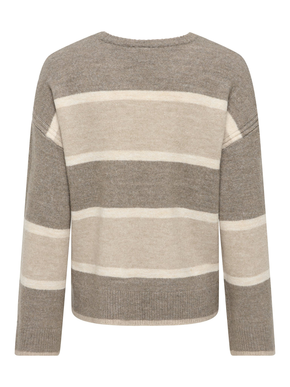 Only Damen Pullover Walnut/Birch/St