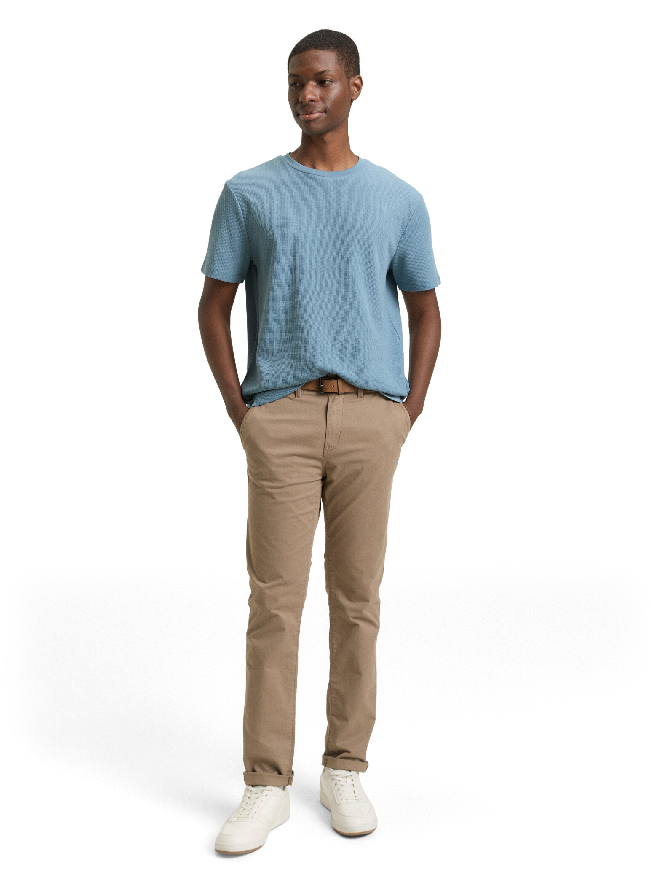 Tom Tailor denim Herren T-Shirts kurz Citadel Blue