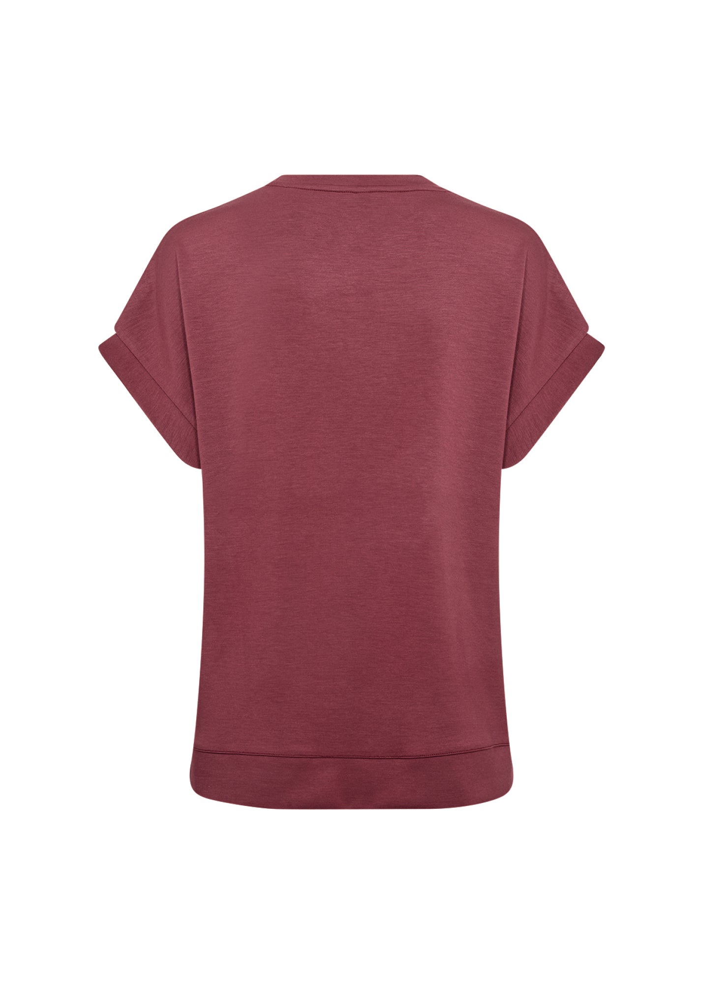 Soya Concept Damen Blusen kurz Oxblood Red