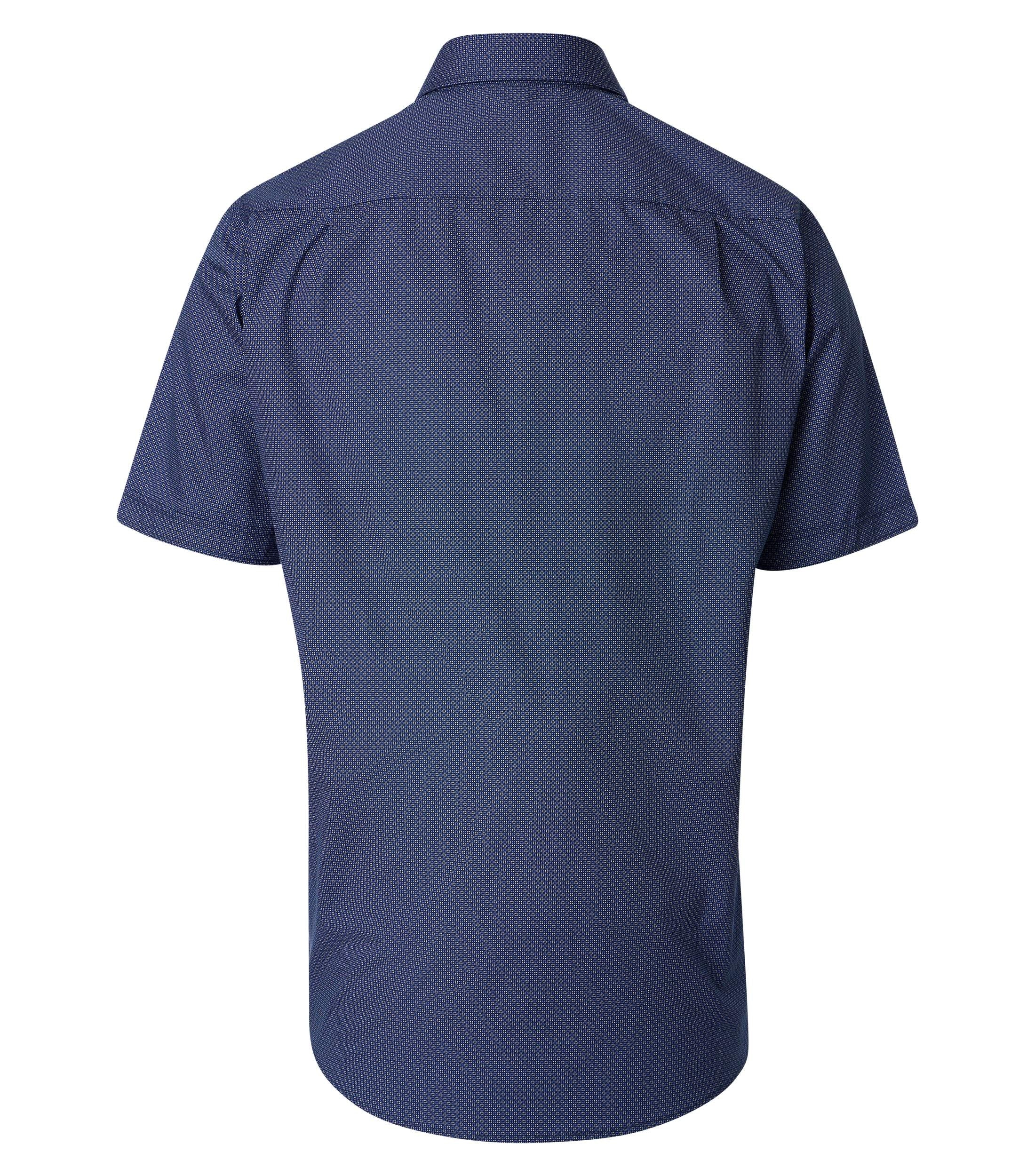 Casa Moda Herren Hemden kurz  Blau