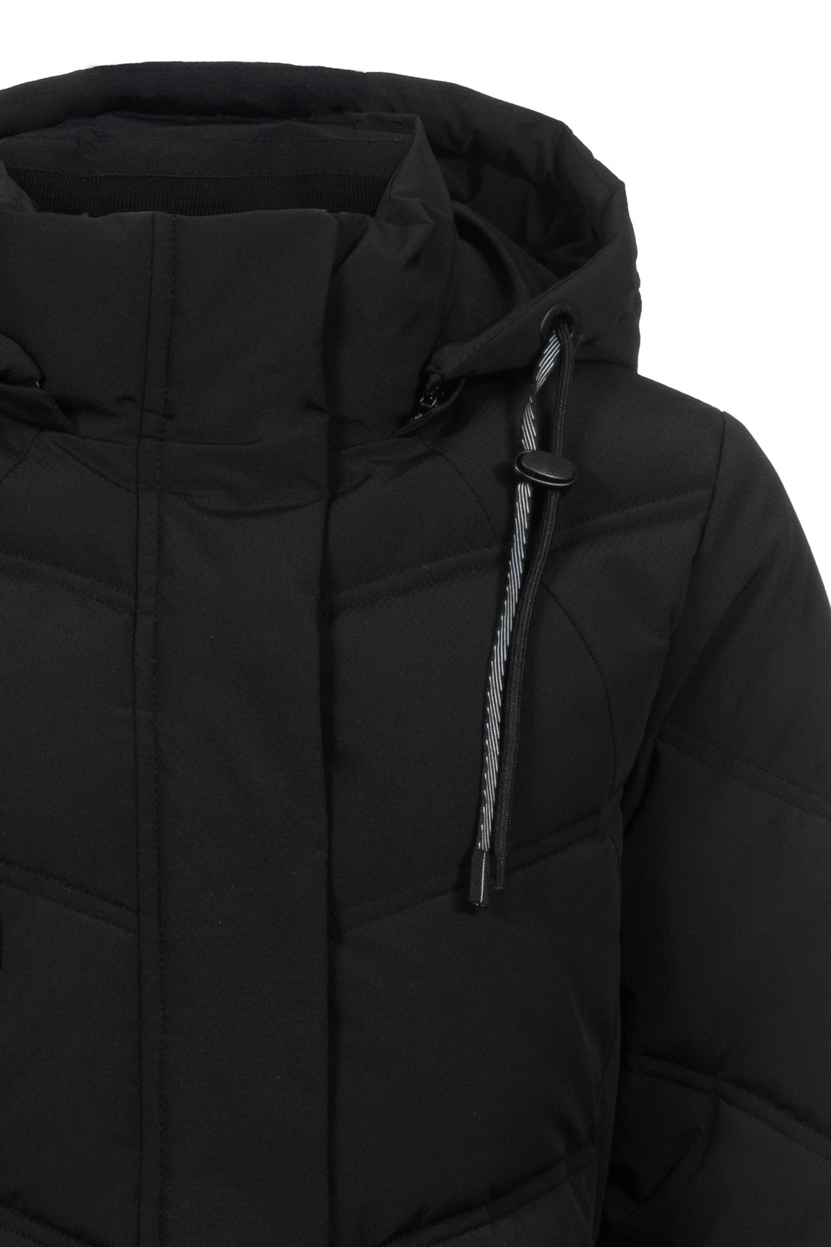 Soquesto Damen Mantel Schwarz