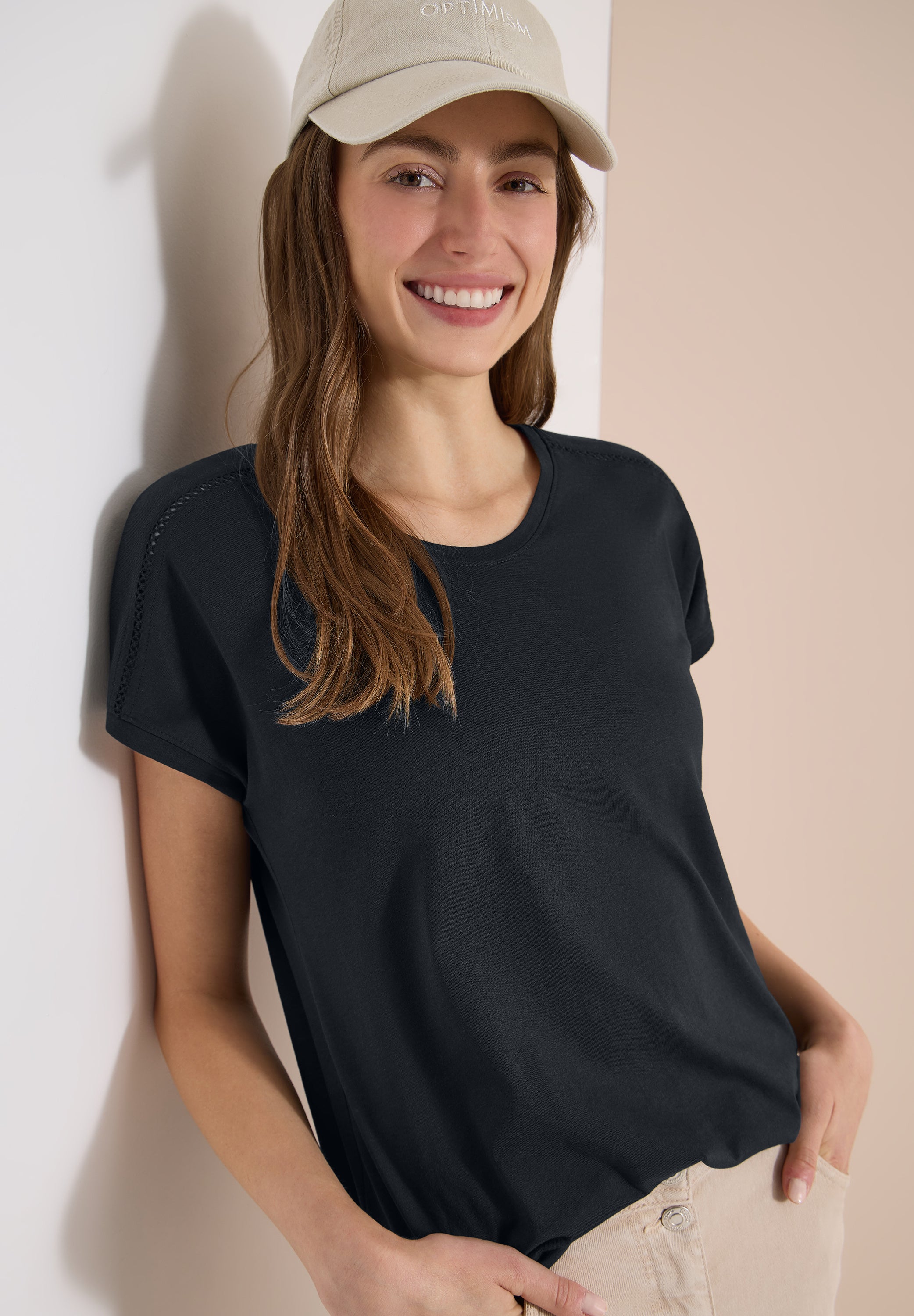 Cecil Damen T-Shirts  Palm Bree