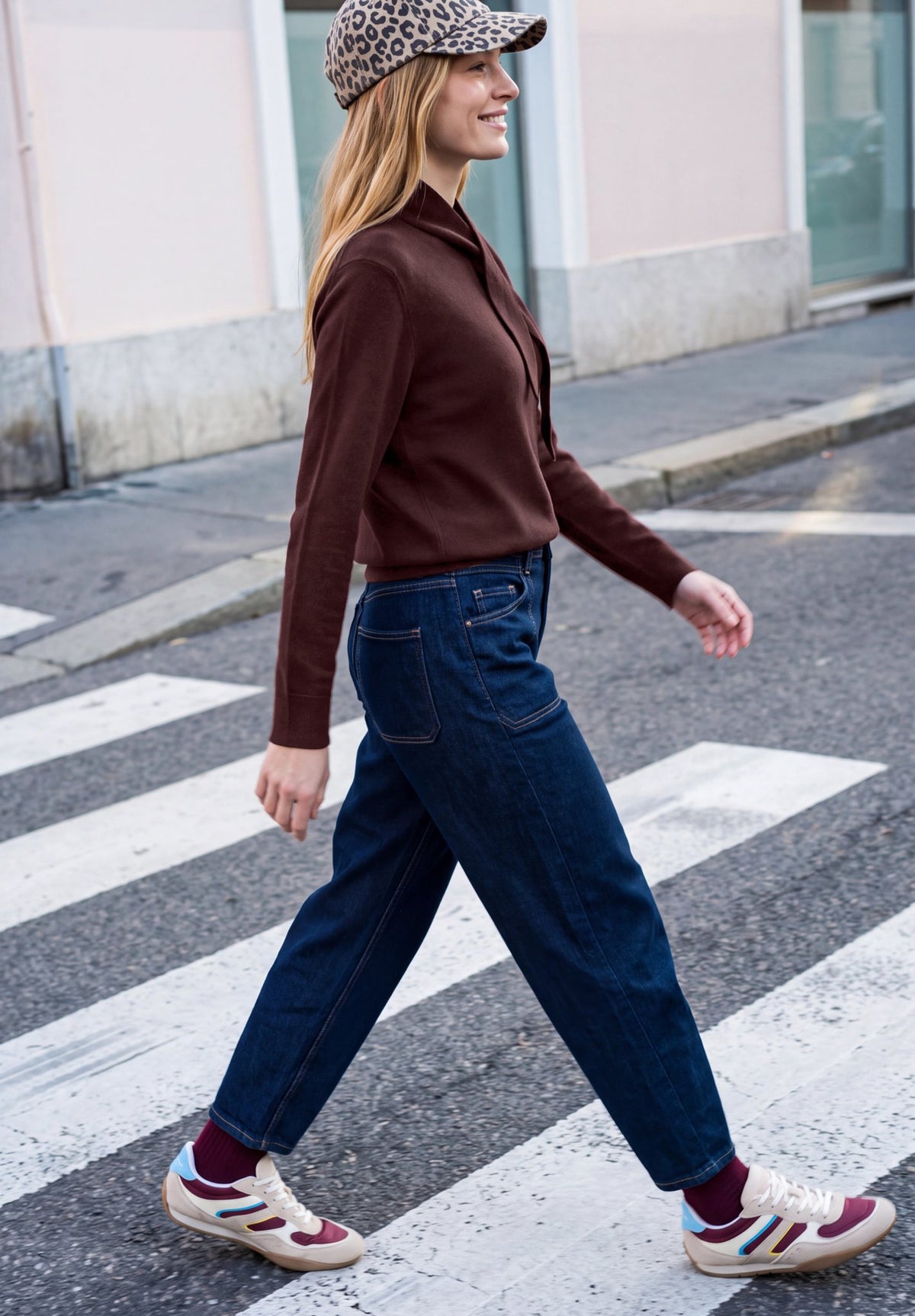 Street One Studio Damen Pullover Russet Re