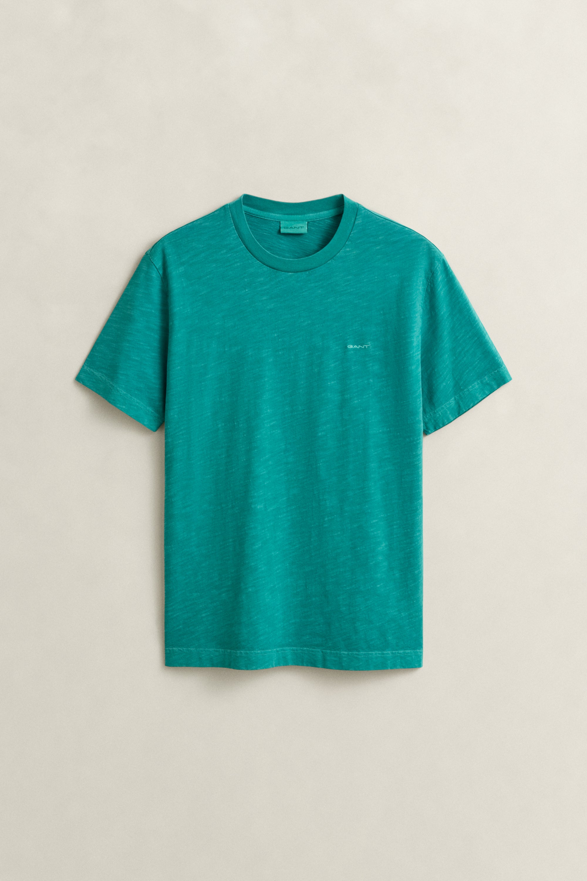 Gant Herren T-Shirts kurz  Aqua Blue