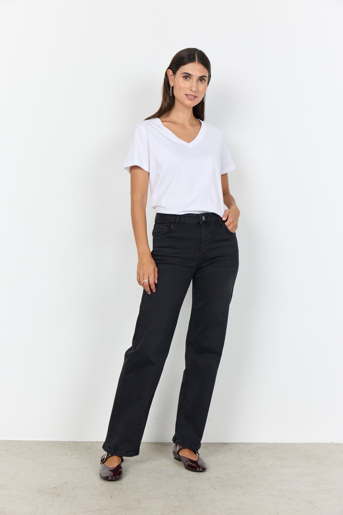 Soya Concept Damen Jeans Denim Blue